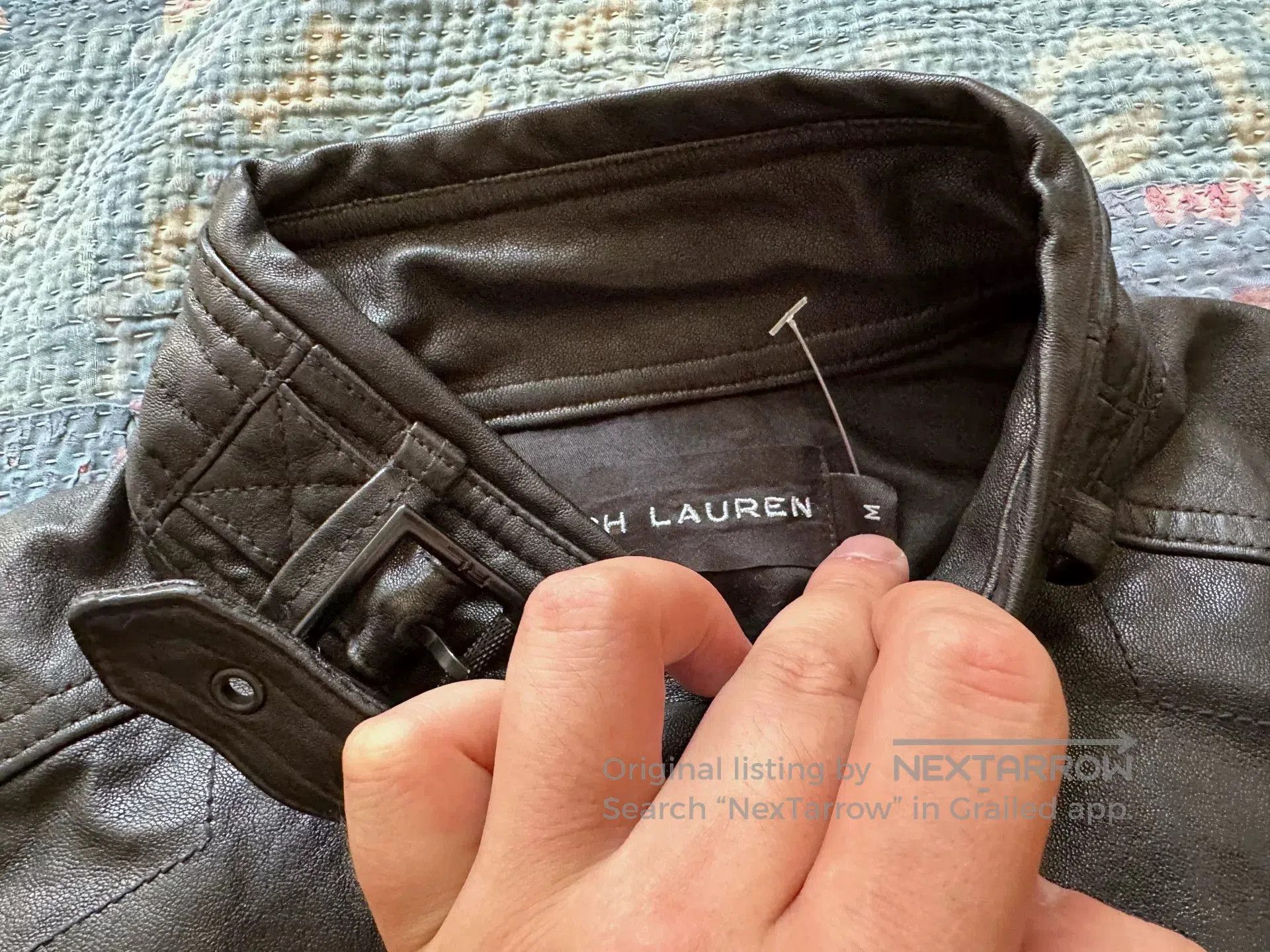 Ralph Lauren Black Label Ralph Lauren Black Label Leather Jacket. Size US M / EU 48-50 / 2 - 5 Thumbnail
