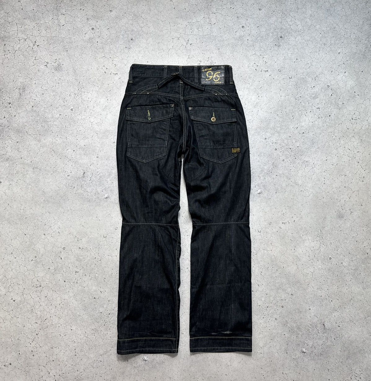 G-Star × Japanese Brand G Star Raw Denim Cargo Pants Workwear 96 31x32 Size US 32 / EU 48 - 2 Thumbnail