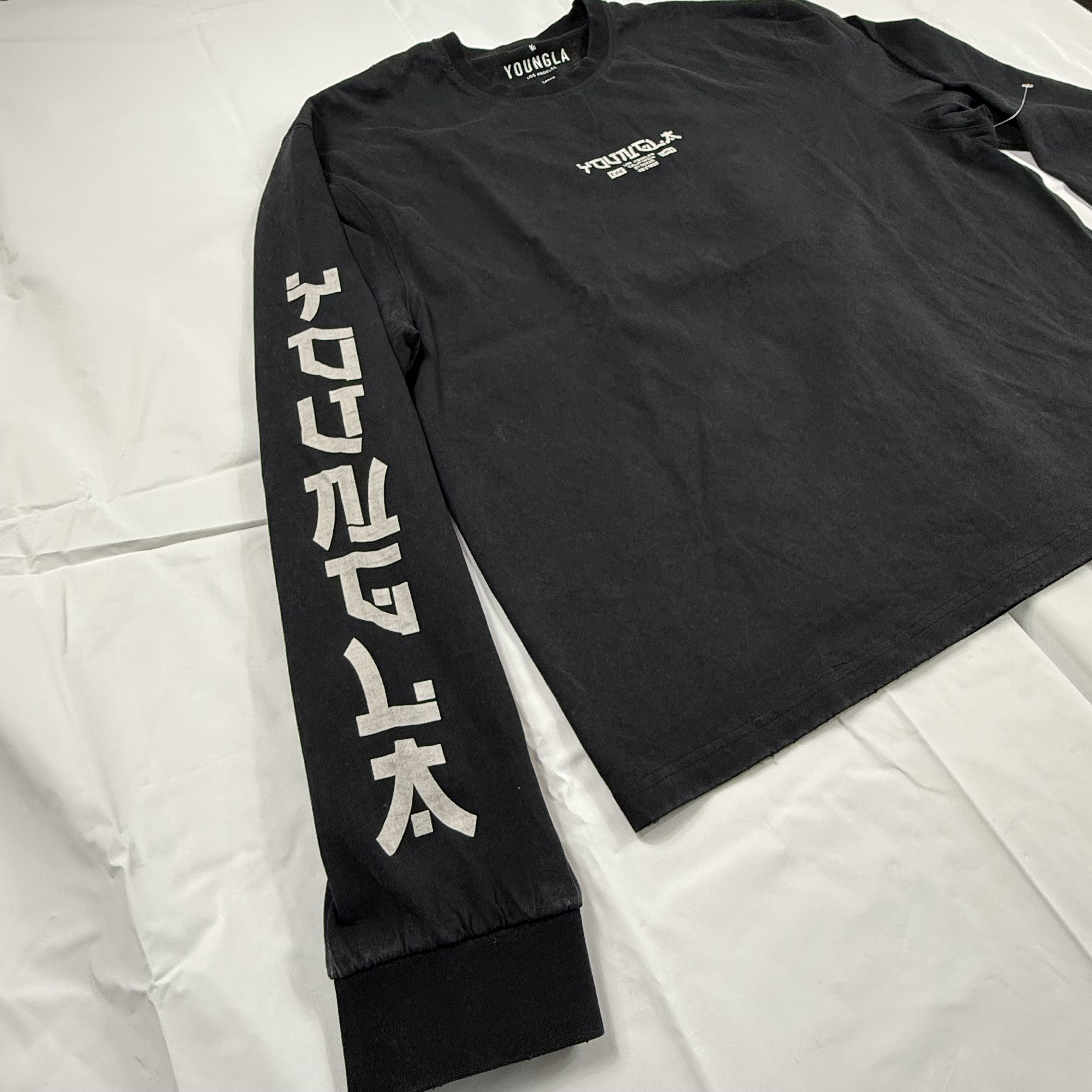 YoungLA YoungLA Dragon Samurai Skull Graphic Long Sleeve Shirt Size US L / EU 52-54 / 3 - 5 Thumbnail