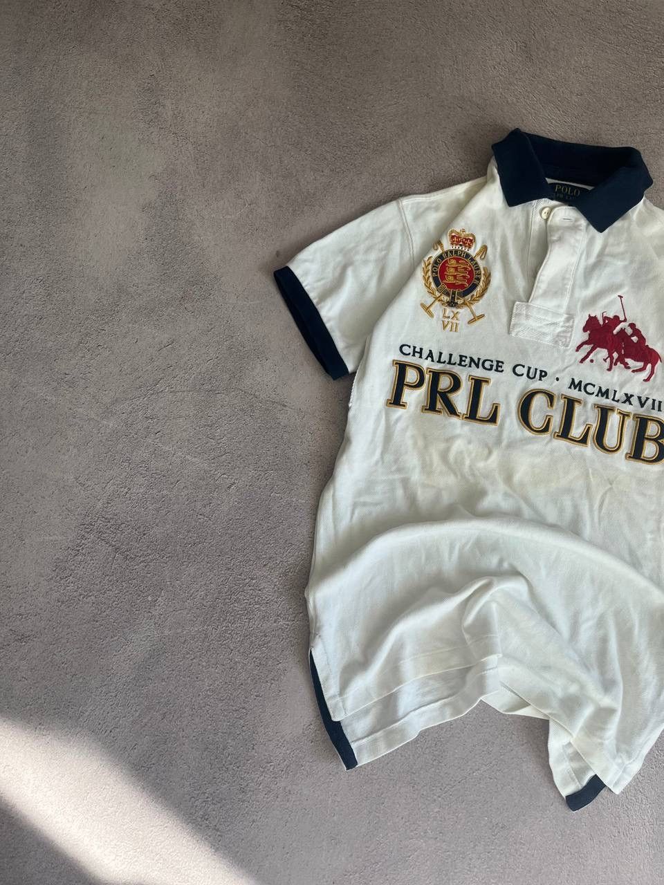 Polo Ralph Lauren × Vintage Polo Ralph Lauren distressed rugby polo Size US XS / EU 42 / 0 - 4 Thumbnail