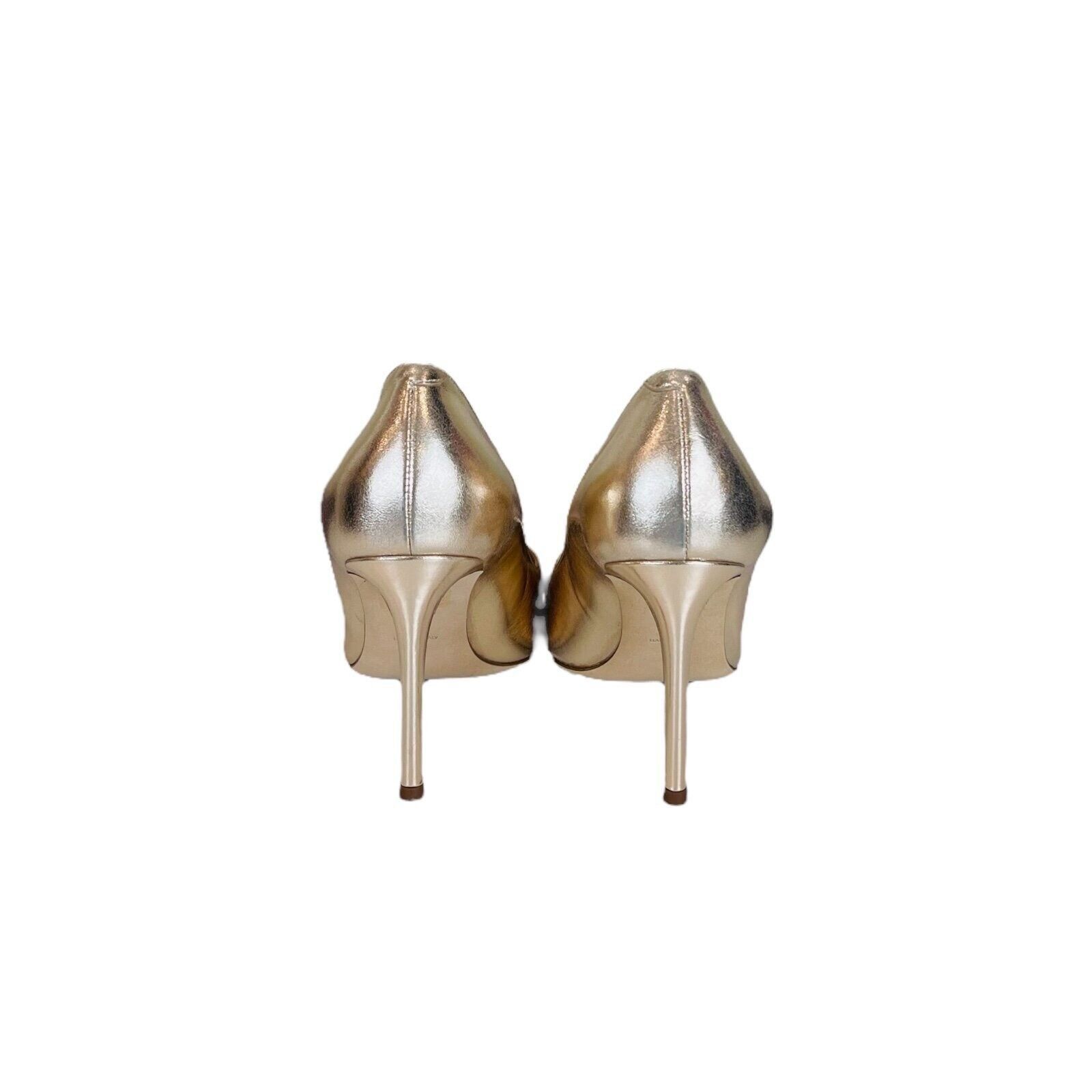 Giuseppe Zanotti Giuseppe Zanotti Kurtney Platinum Pumps Heels Size US 8.5 / IT 38.5 - 3 Thumbnail