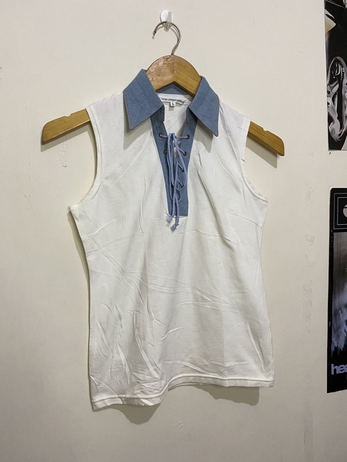 Designer × Japanese Brand Vintage Viva Crescendo Hysteric Glamour Style Size L / US 10 / IT 46 - 4 Thumbnail