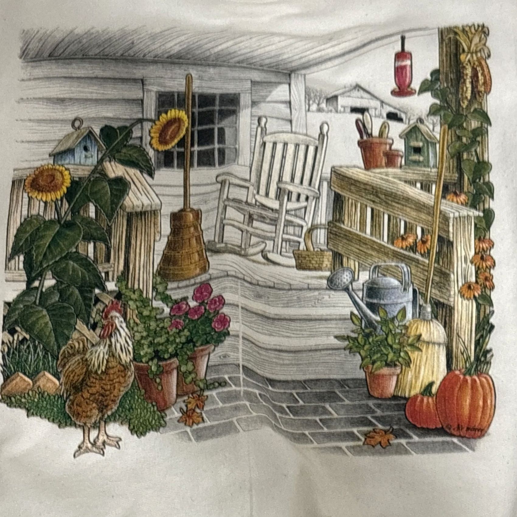 Hanes VINTAGE Hanes Long Sleeve Sweatshirt Airwaves Autumn Graphic Print Large Mens L White 90s Pullover Size US L / EU 52-54 / 3 - 2 Thumbnail