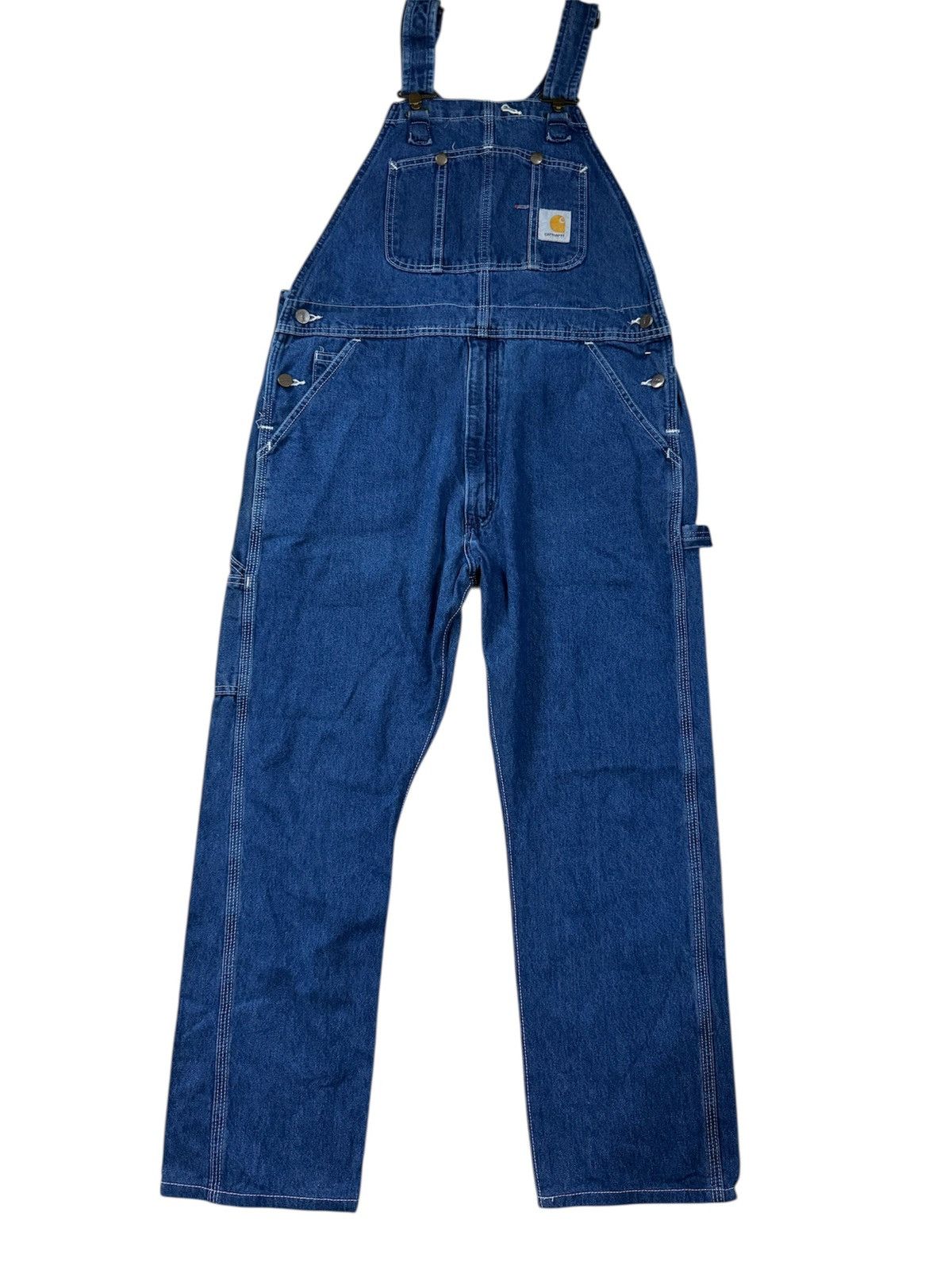 Carhartt × Vintage 70s Painted Denim Carhartt Overalls | Grailed