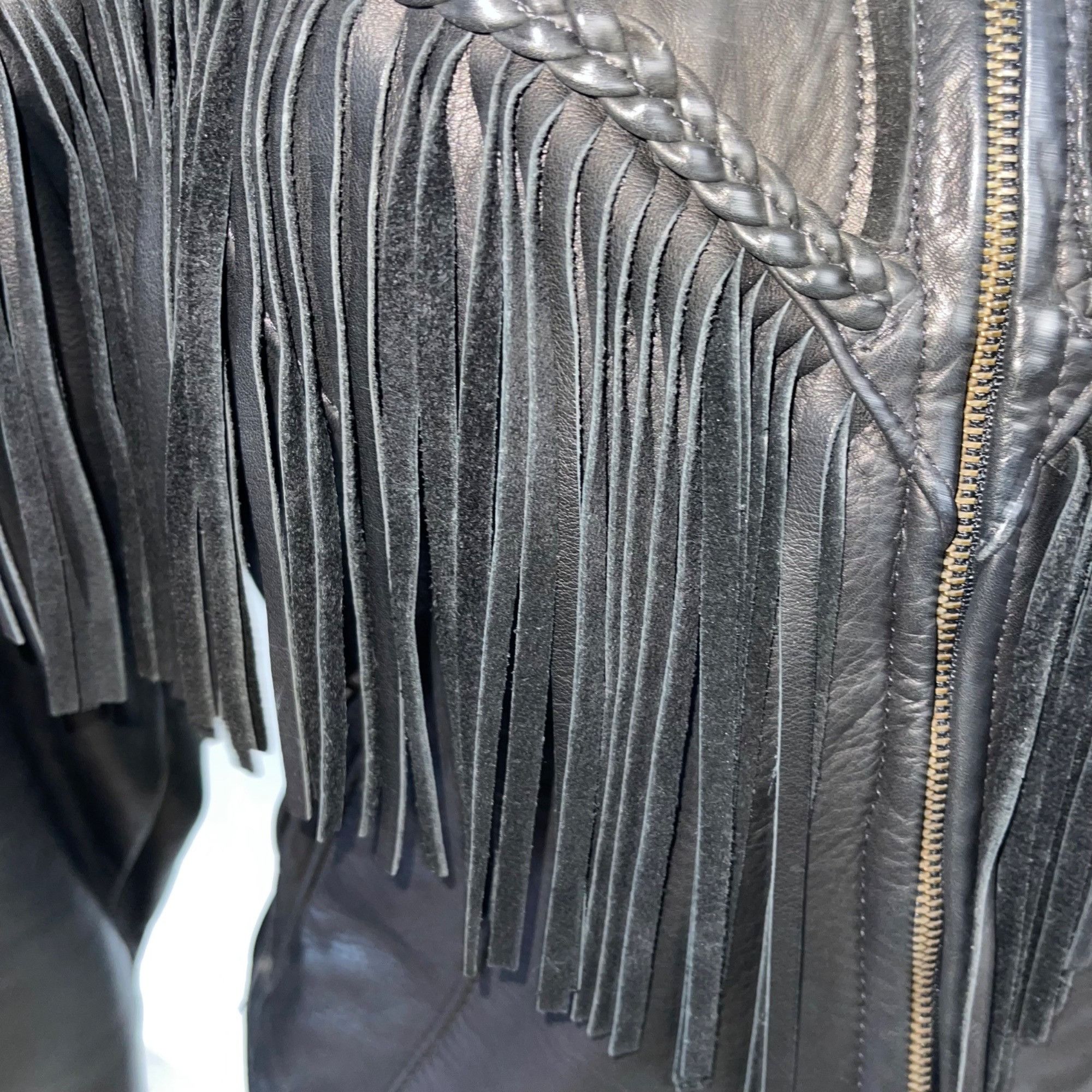 Vintage Classic Leather Riverside Vintage Womens Jacket Size L / US 10 / IT 46 - 5 Thumbnail