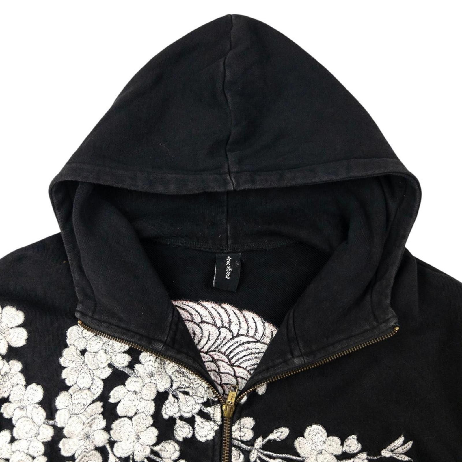 Other Vintage Japanese Embroidered Phoenix Zip Up Hoodie Size L Size US L / EU 52-54 / 3 - 3 Thumbnail