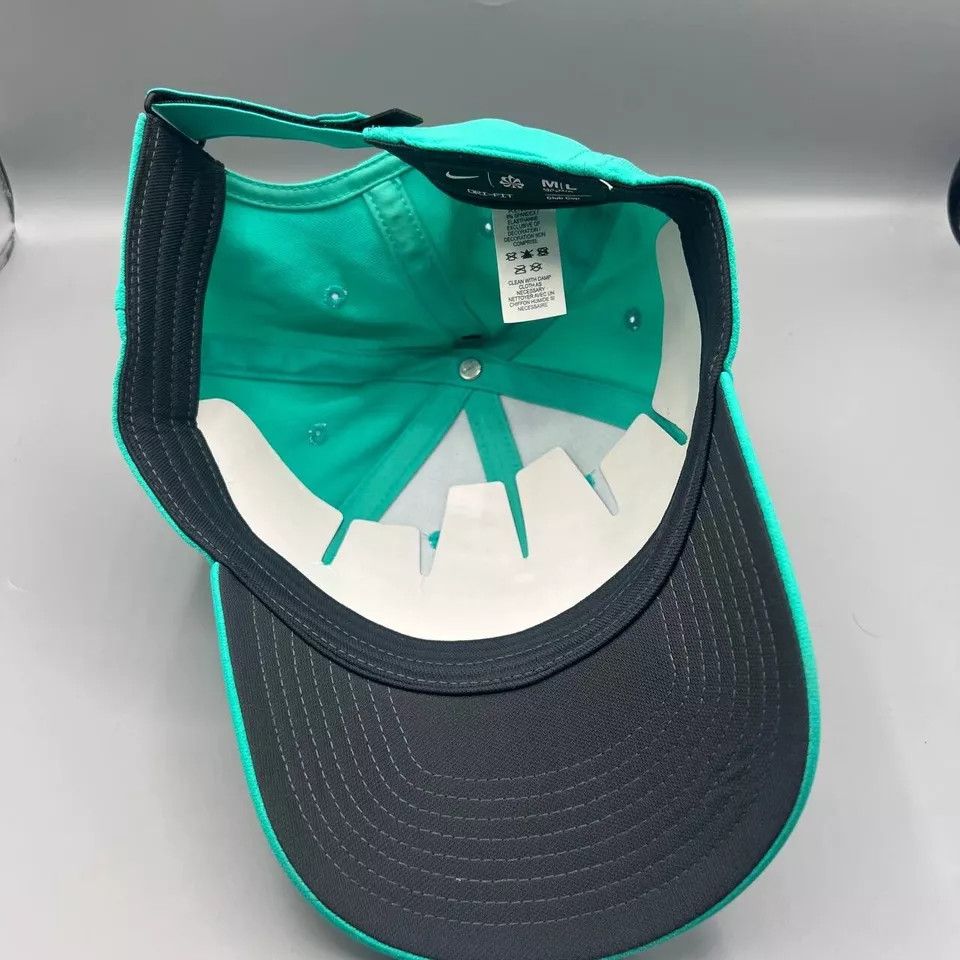 Nike Nike Dri-Fit Hat Men Blue Black Strap Back Cap New M-L Size ONE SIZE - 4 Thumbnail