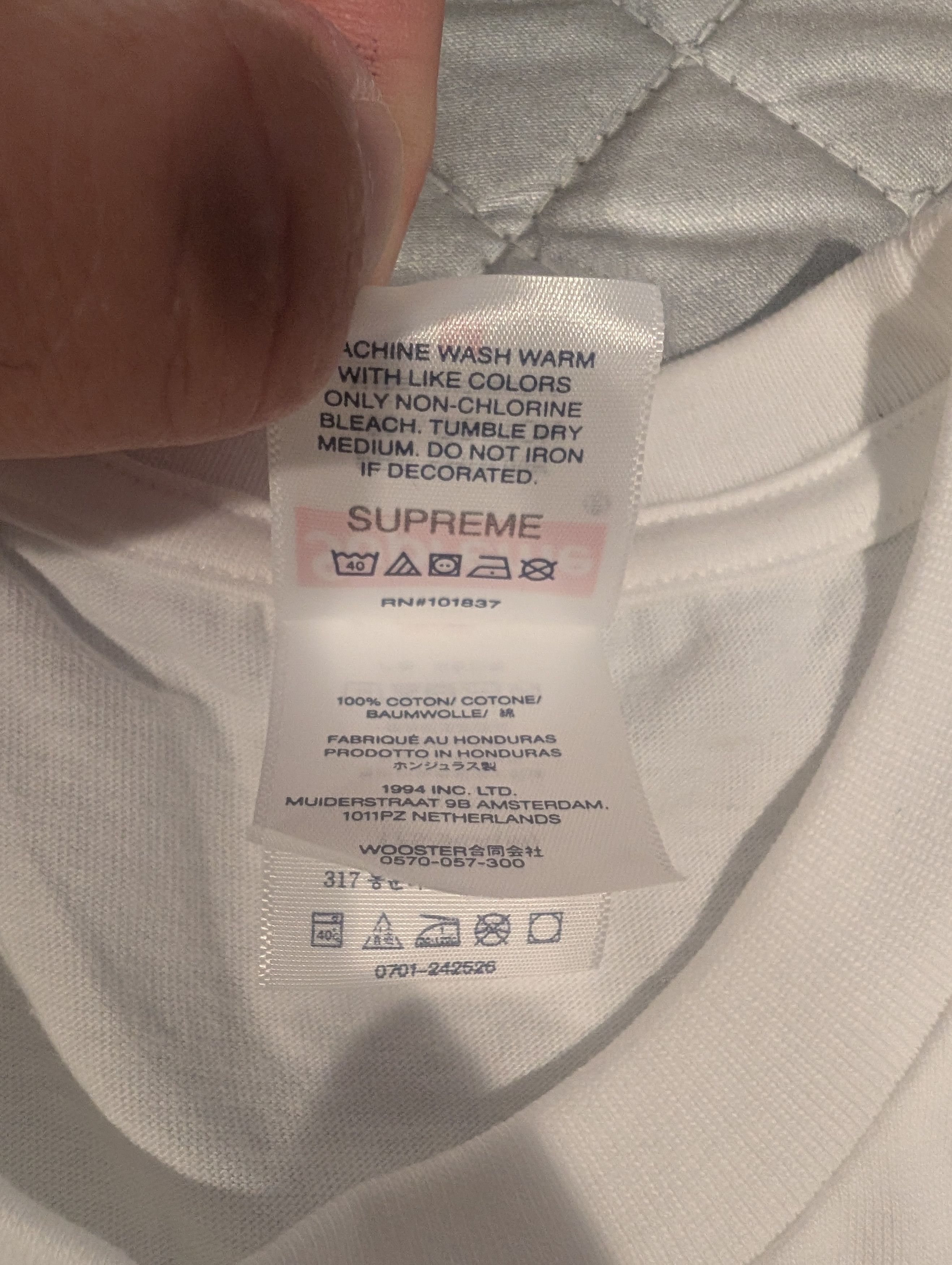 Supreme Supreme Skull Tee size Medium Size US M / EU 48-50 / 2 - 5 Thumbnail