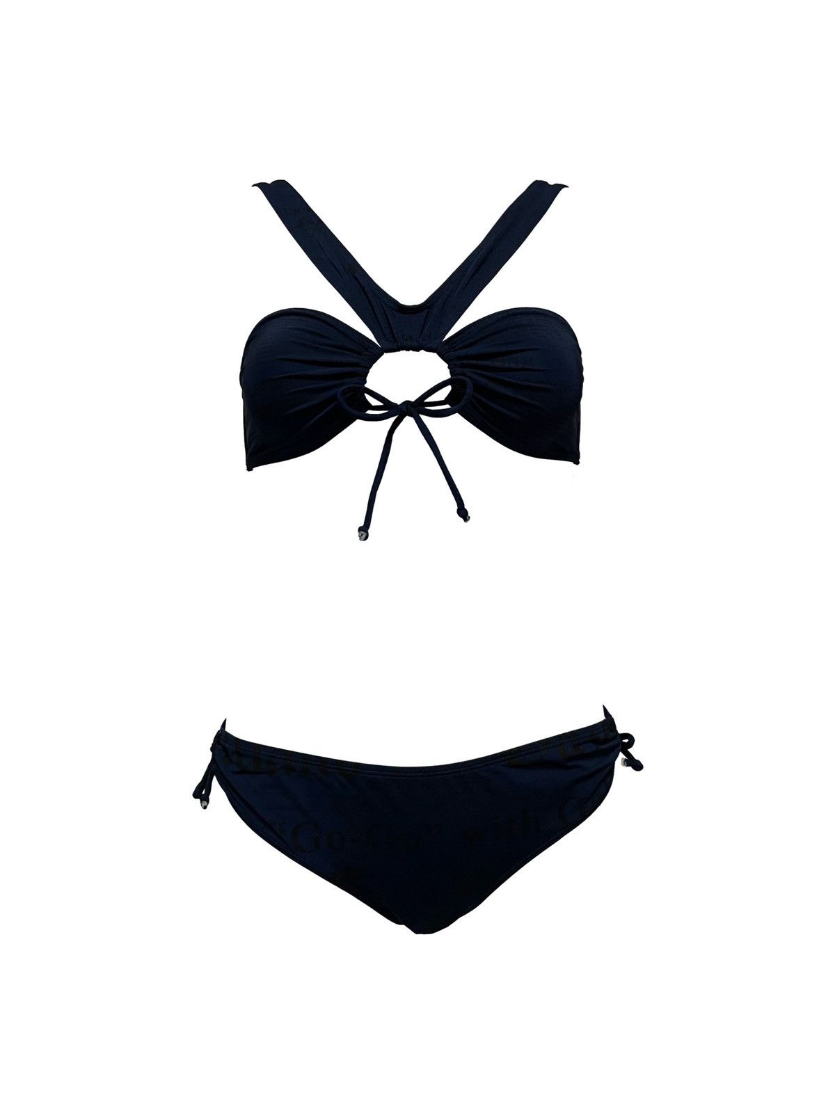 JOHN GALLIANO Newspaper Print Bikini