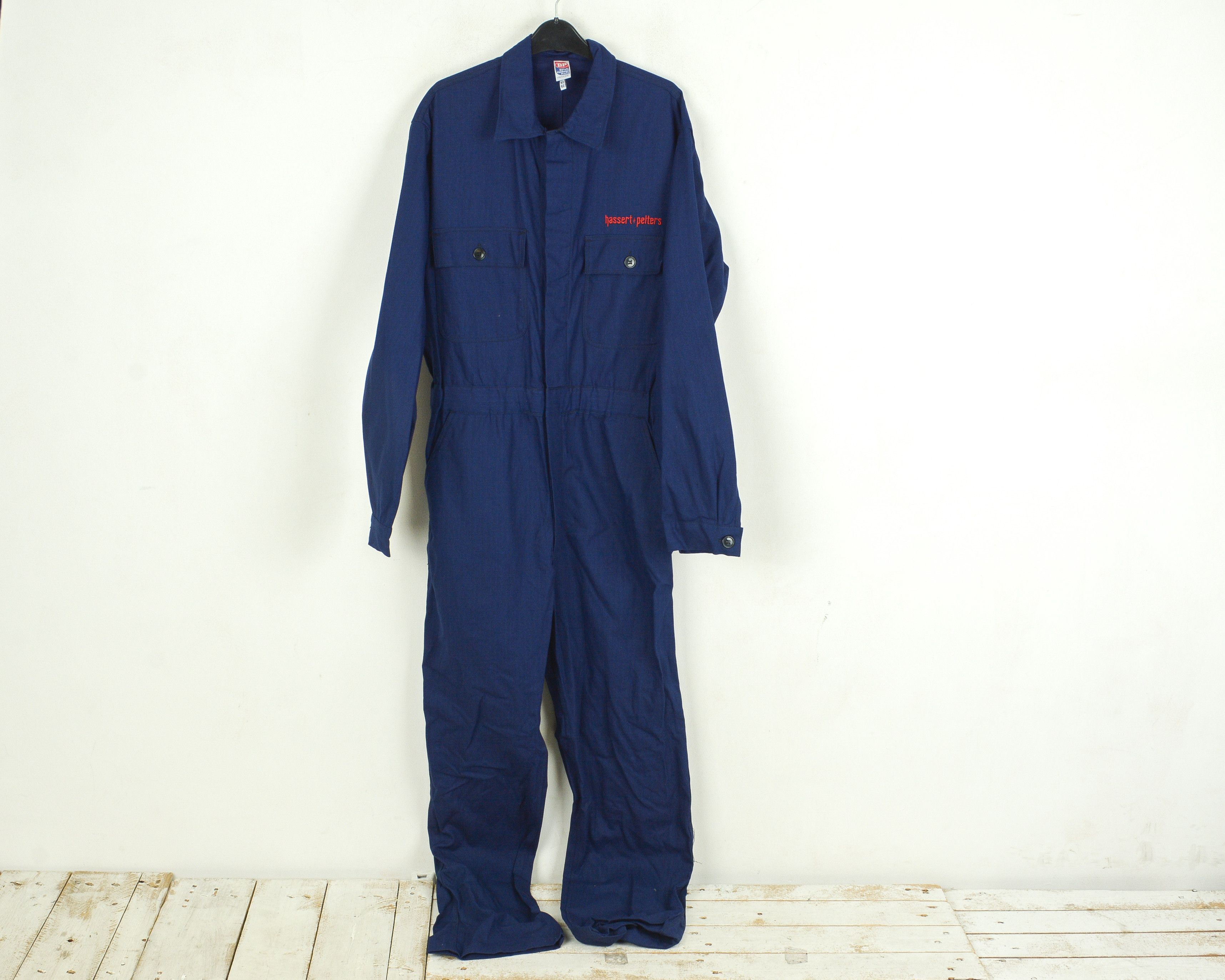 Vintage Berufs Sanfor Men L Jumpsuit Boilersuit Coverall EU 52 Chore Size US 36 / EU 52 - 2 Thumbnail