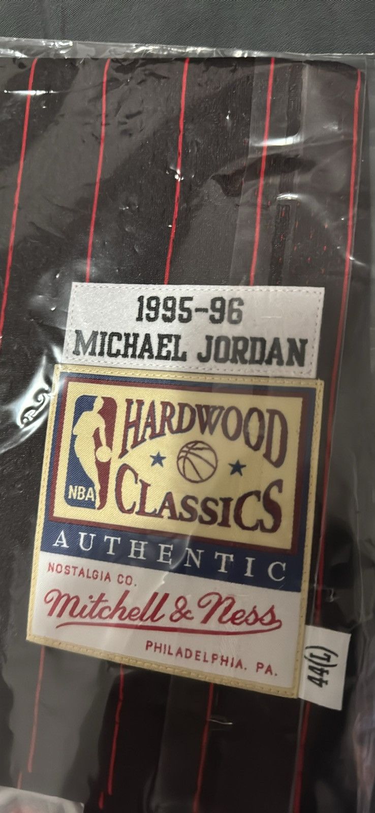 Mitchell & Ness 1995-1996 Jordan Jersey Hardwood Classics Size US L / EU 52-54 / 3 - 3 Thumbnail