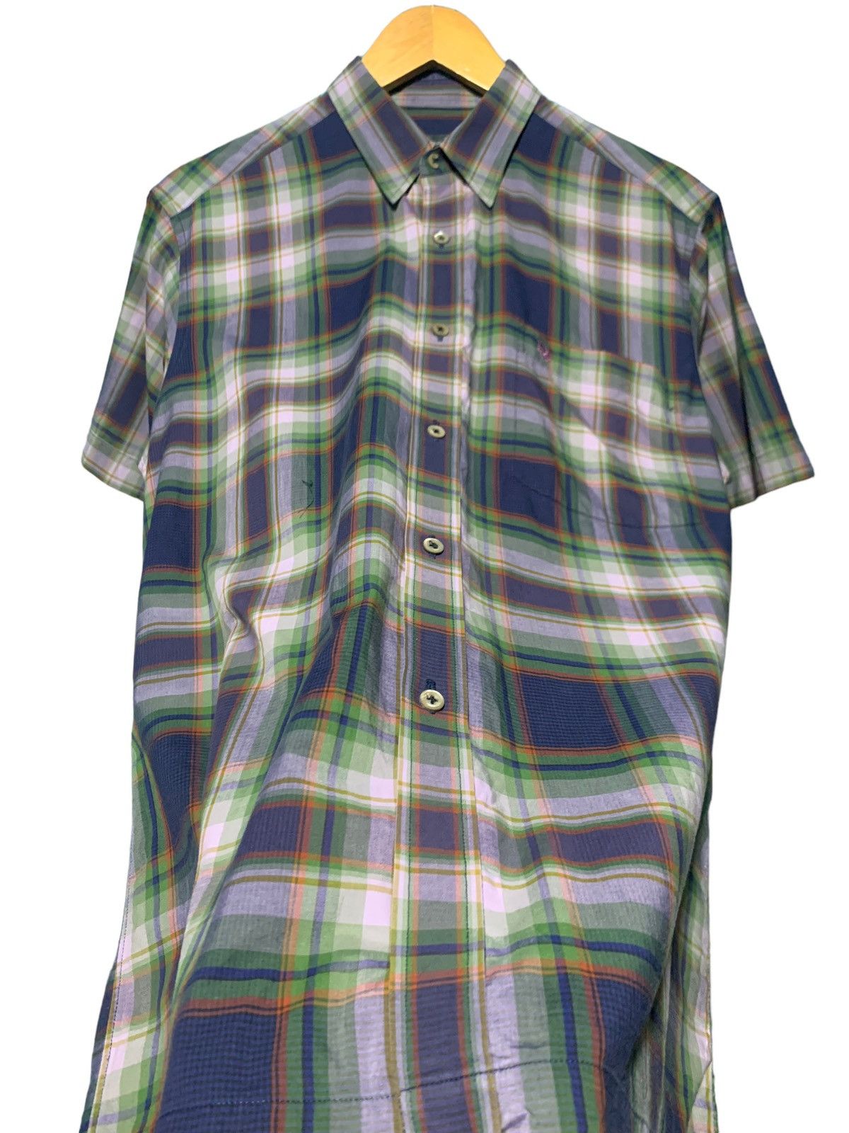 Dior Vintage christian dior monsieur tartan plaid shirt dior Size US L / EU 52-54 / 3 - 8 Thumbnail