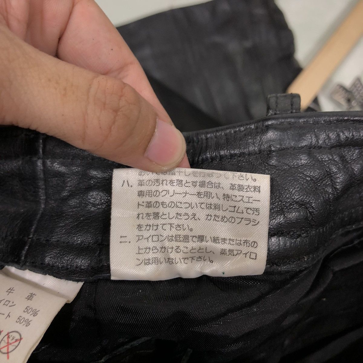Genuine Leather 🔥Rare Vintage 70’s Genuine Leather Pants Harley Davidson Size US 30 / EU 46 - 14 Thumbnail
