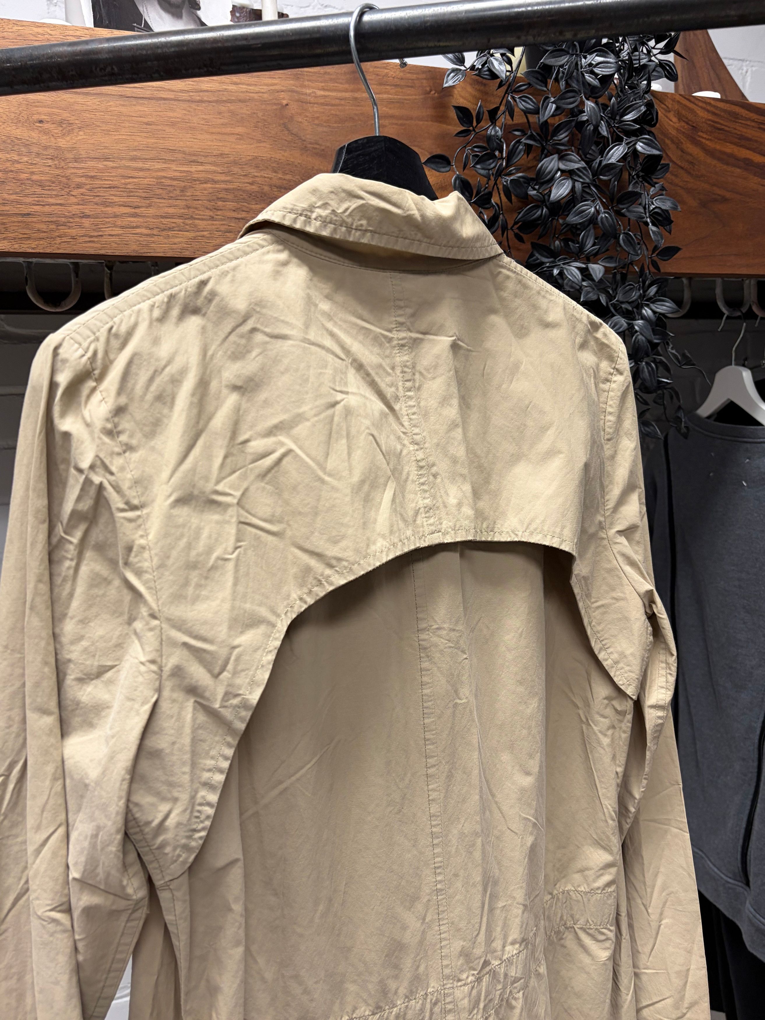 Helmut Lang 2000s Helmut Lang Backpack Bondage Strap Long Coat Size US S / EU 44-46 / 1 - 5 Thumbnail