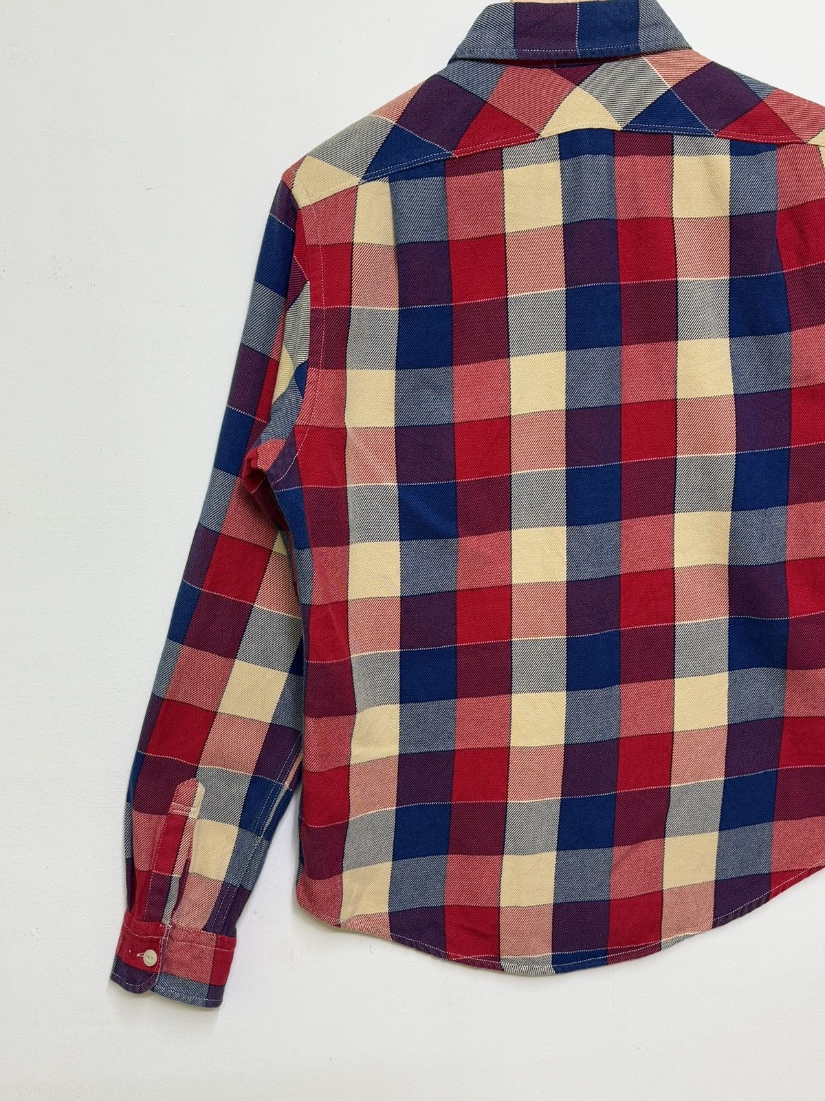 Flannel Flannel Vintage BACK NUMBER Plaid Design Size US M / EU 48-50 / 2 - 8 Thumbnail