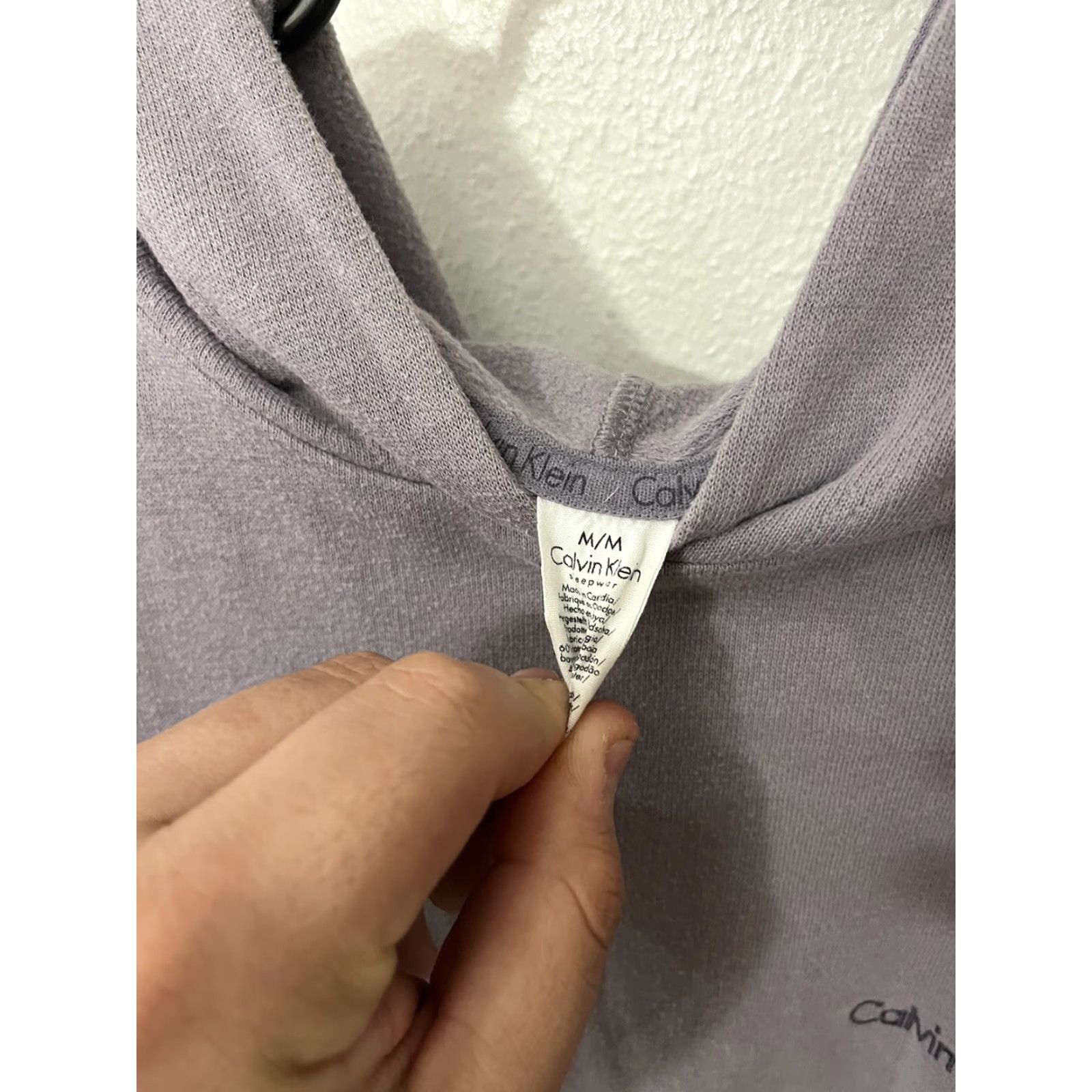 Calvin Klein Calvin Klein Hoodie Women Size M Purple Sweatshirt Logo Pockets Size M / US 6-8 / IT 42-44 - 4 Thumbnail
