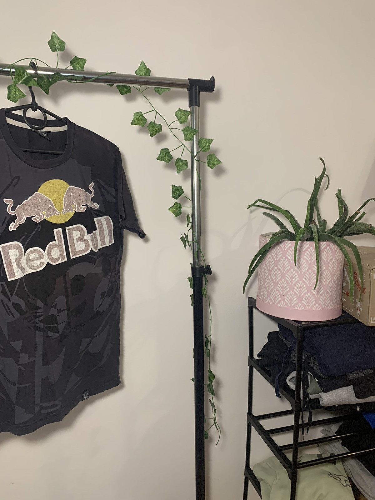 Fox Racing × Vintage Red Bull Graphic T-Shirt- Black Size US S / EU 44-46 / 1 - 2 Thumbnail