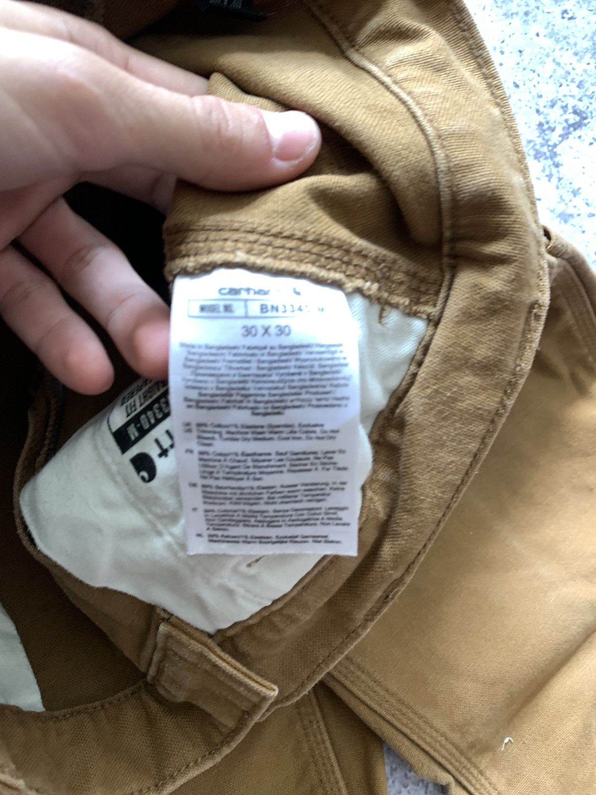 Carhartt × Vintage 🔥Vintage Carhartt Double Knee Work Pants Size US 30 / EU 46 - 13 Thumbnail
