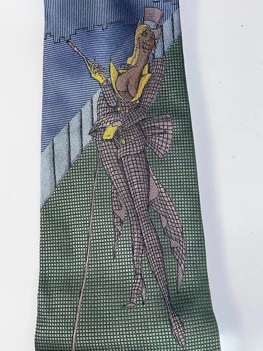 Jean Paul Gaultier Jean Paul Gaultier 90s Cigar Bulldog tie Size ONE SIZE - 1 Thumbnail
