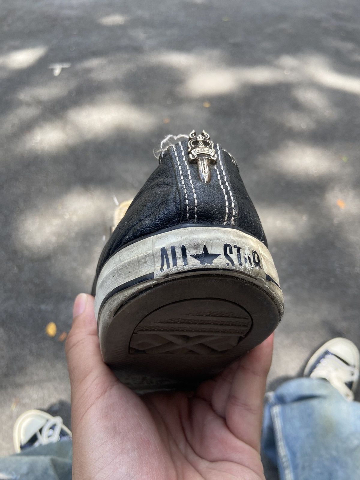 CHROME HEARTS CROSS PATCH .925 SILVER CONVERSE