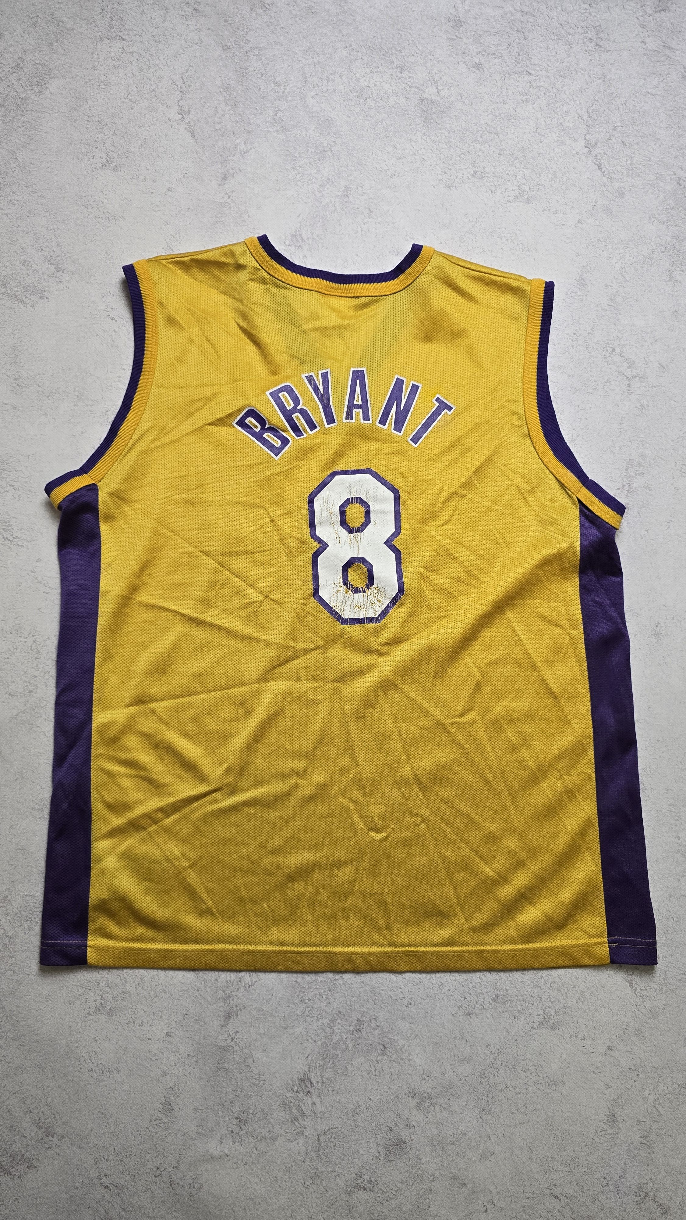 Champion Vintage LA Lakers Kobe Bryant #8 NBA Basketball Jersey Size US M / EU 48-50 / 2 - 2 Thumbnail