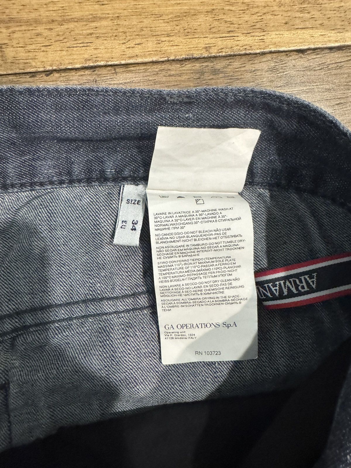Armani Armani Bootcut Jeans Size US 34 / EU 50 - 4 Thumbnail