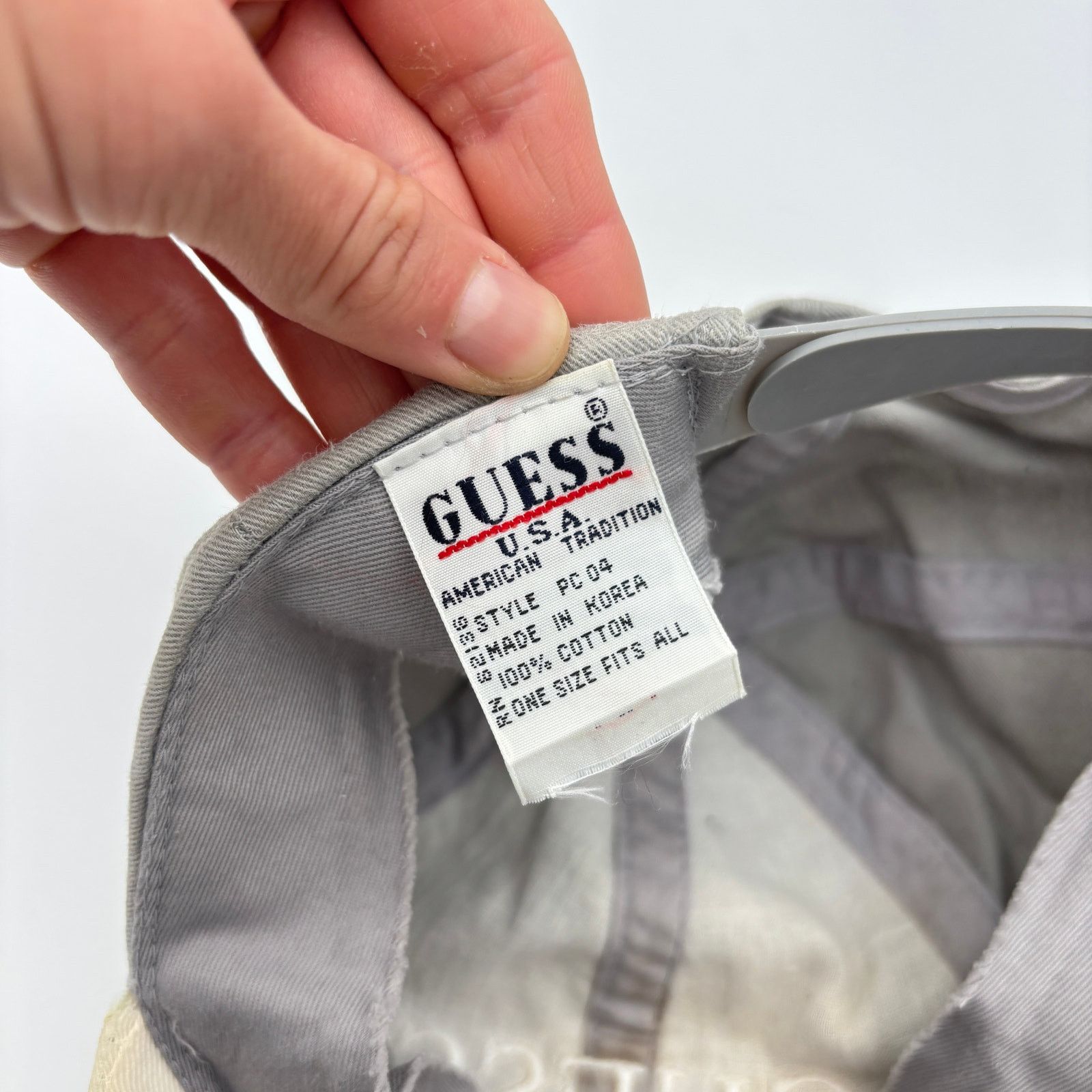 Guess Vintage Guess U.S.A Two Tone Snapback Baseball Cap Hat Size ONE SIZE - 8 Thumbnail
