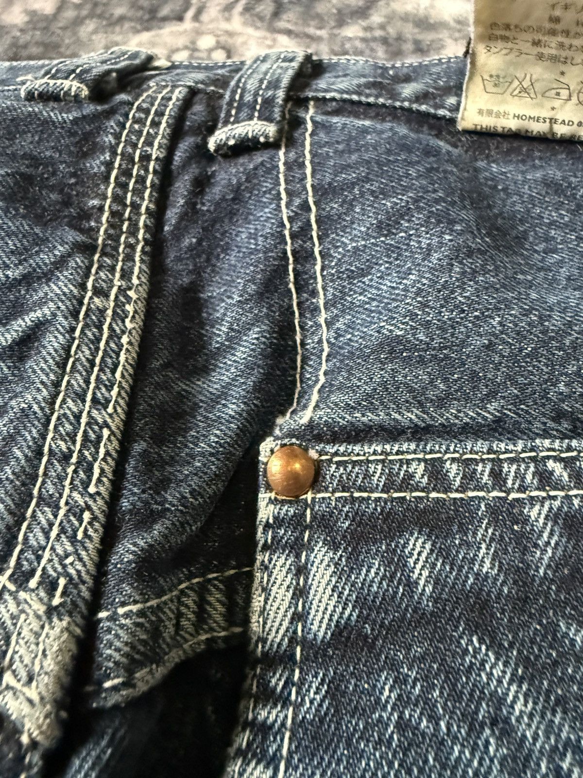 Indigo × Tender Co. Tender Co. Type 130 Pocket Mouth lining Selvage Jeans Size US 30 / EU 46 - 14 Thumbnail
