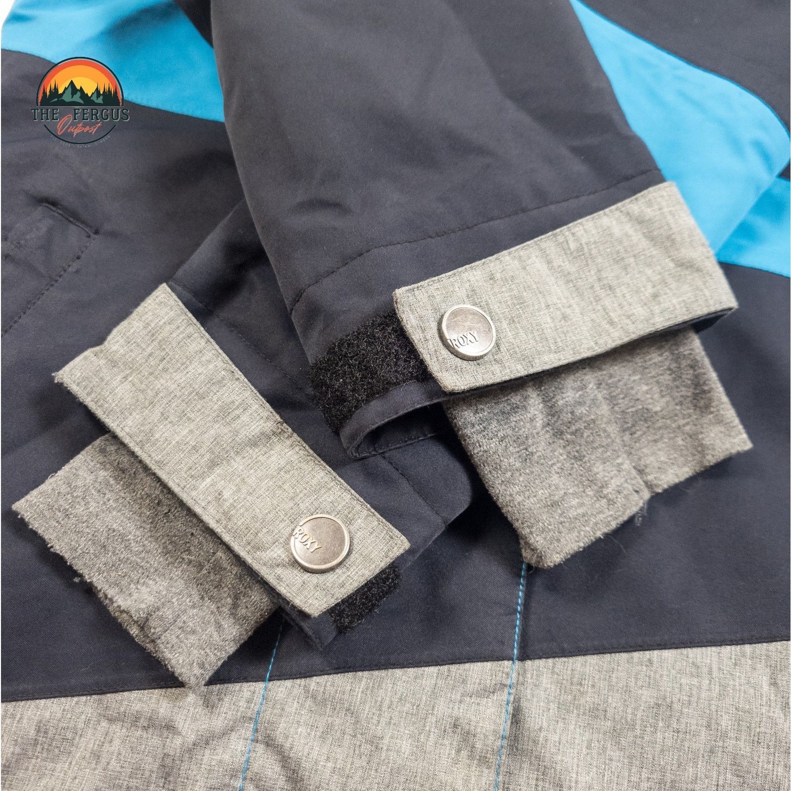 Other Roxy Ski Jacket Long Slim Fit Snowboard Blue Black Sz Small Size S / US 4 / IT 40 - 9 Thumbnail