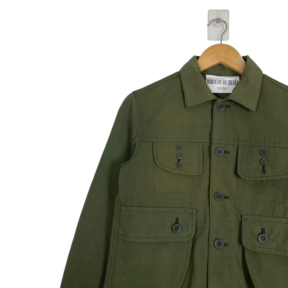 Vintage MINNIATUR DIE SOLDAT Military Army 4 Pocket Jacket #1046-C47 Size US S / EU 44-46 / 1 - 6 Thumbnail
