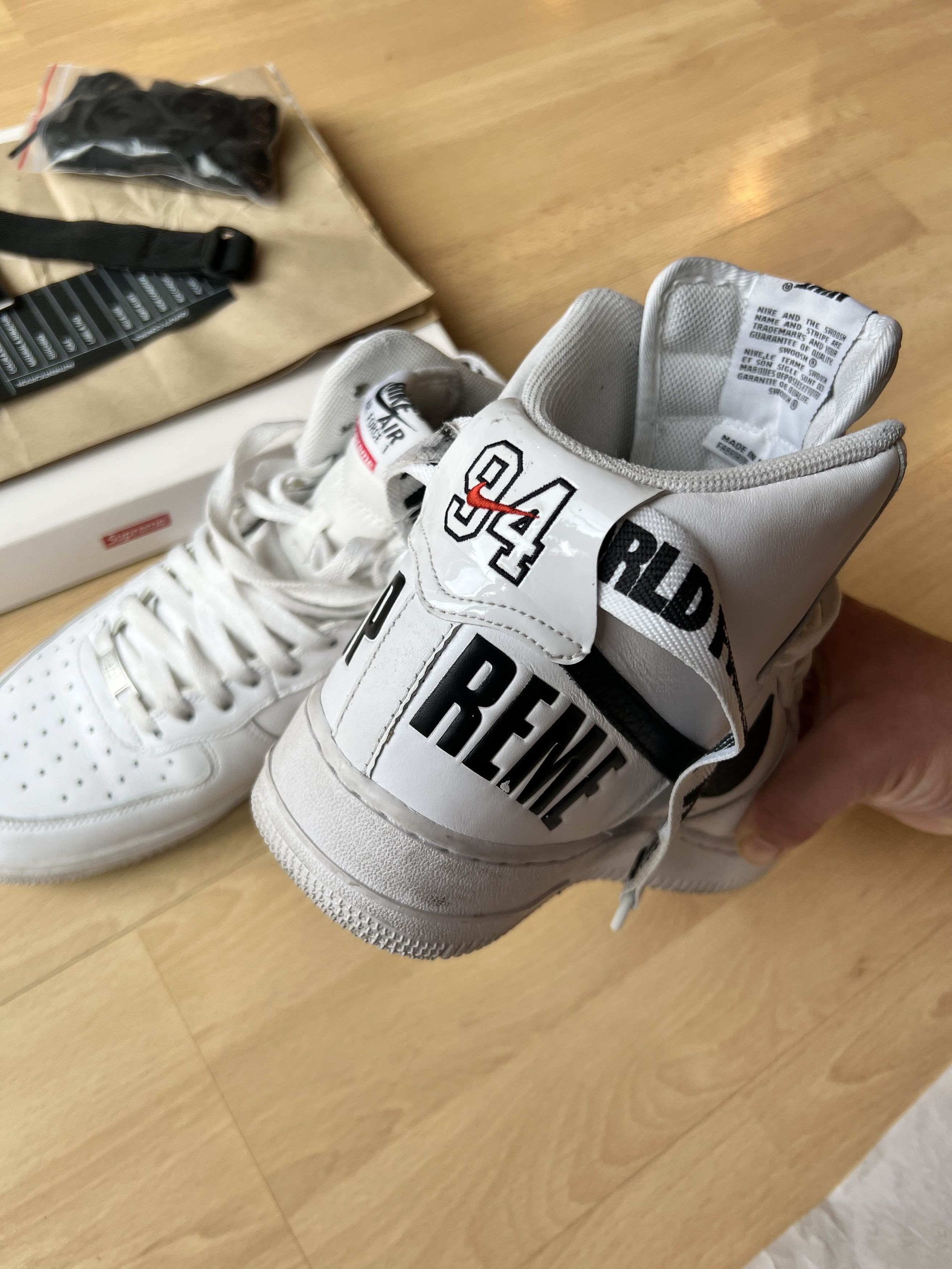 Nike × Supreme 2014 Supreme Nike AF1 Size US 9 / EU 42 - 3 Thumbnail