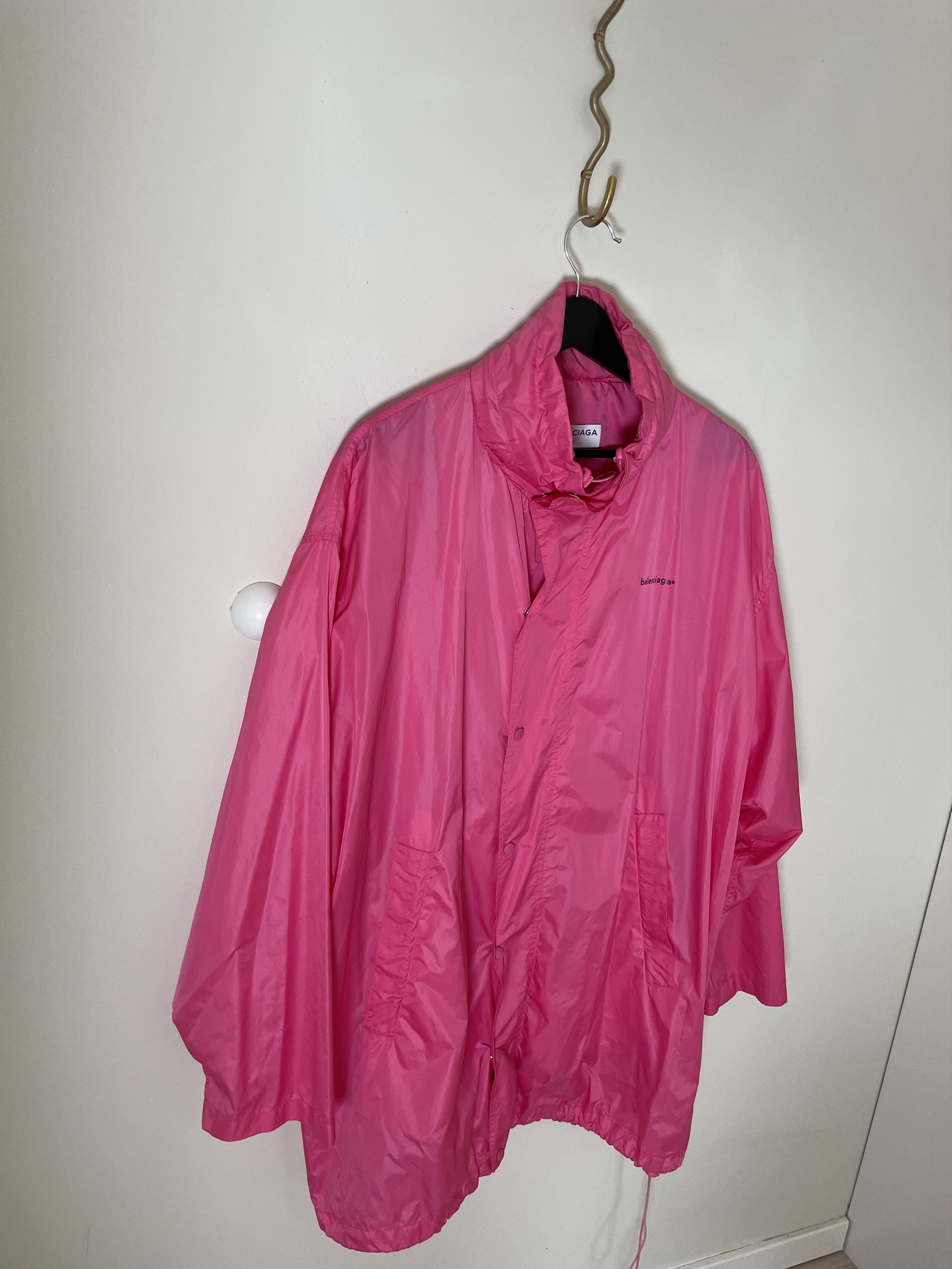 Balenciaga Balenciaga Pink Copyright Logo Track Jacket Size US M / EU 48-50 / 2 - 3 Thumbnail