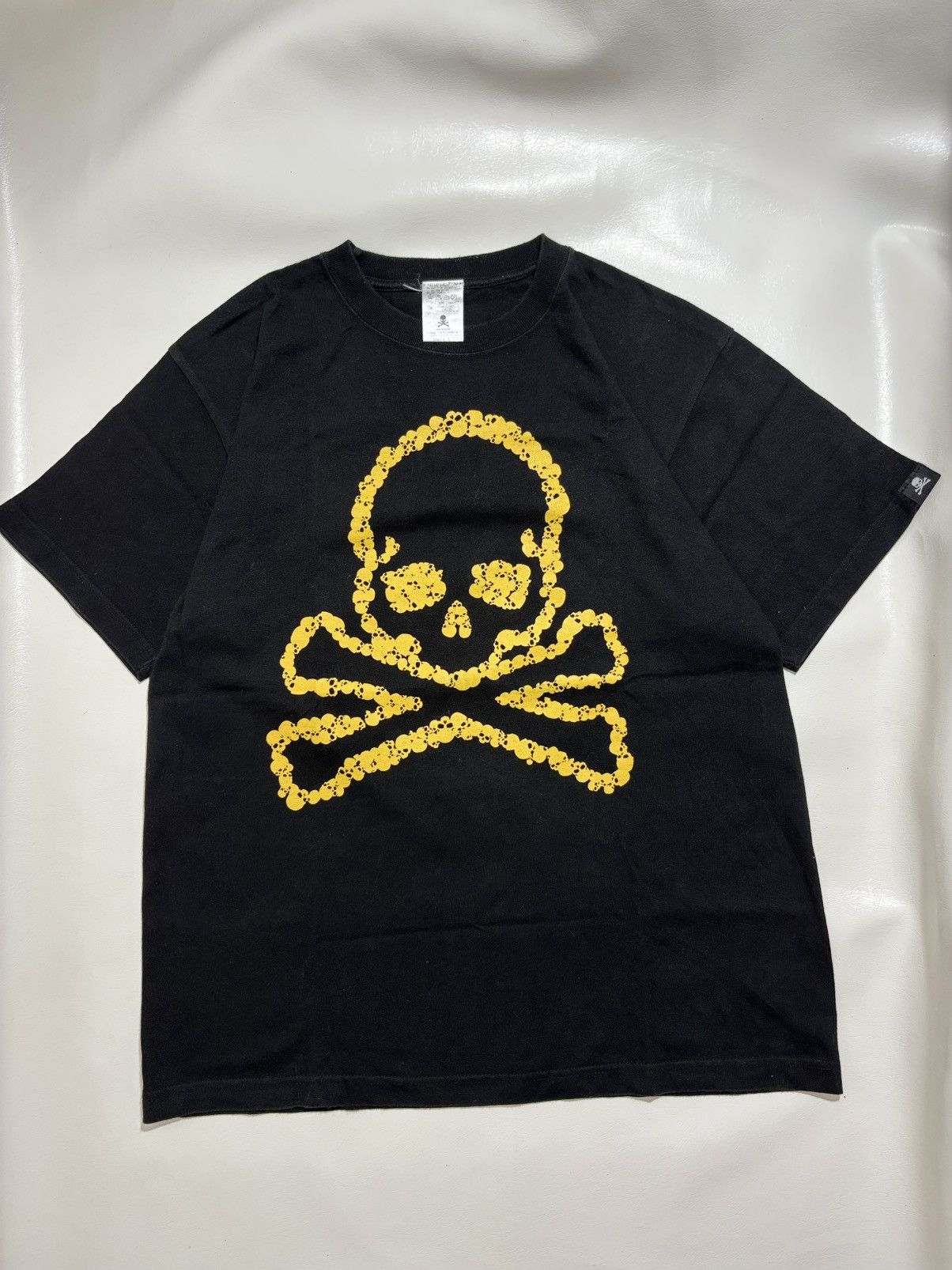 Pre-owned Mastermind Japan Mastermind Final Count Down Skull Tee In Black