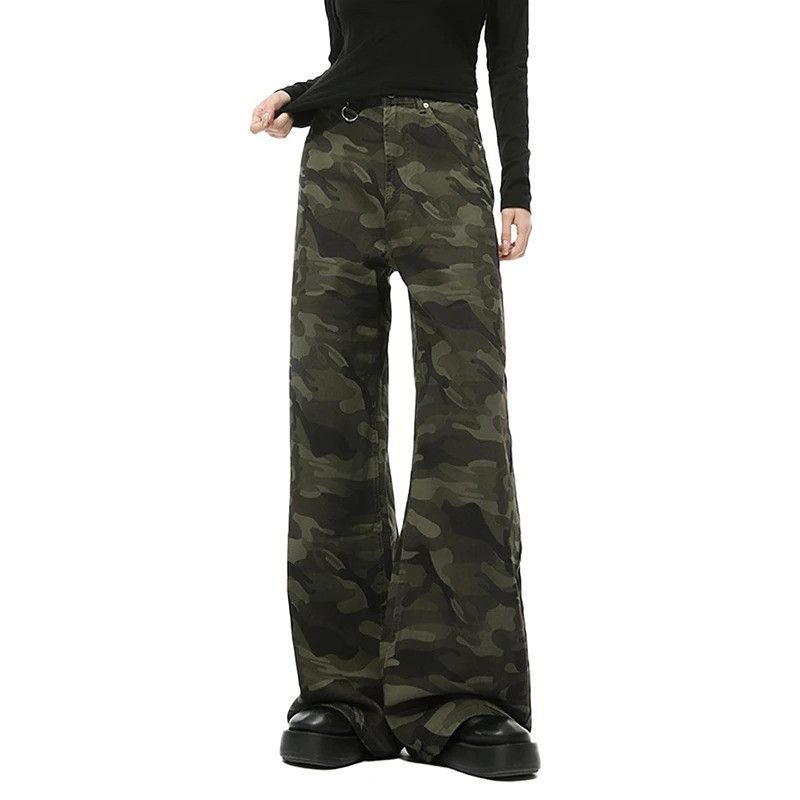 Jean Camouflage Printing Male Straight Denim Size US 32 / EU 48 - 5 Thumbnail