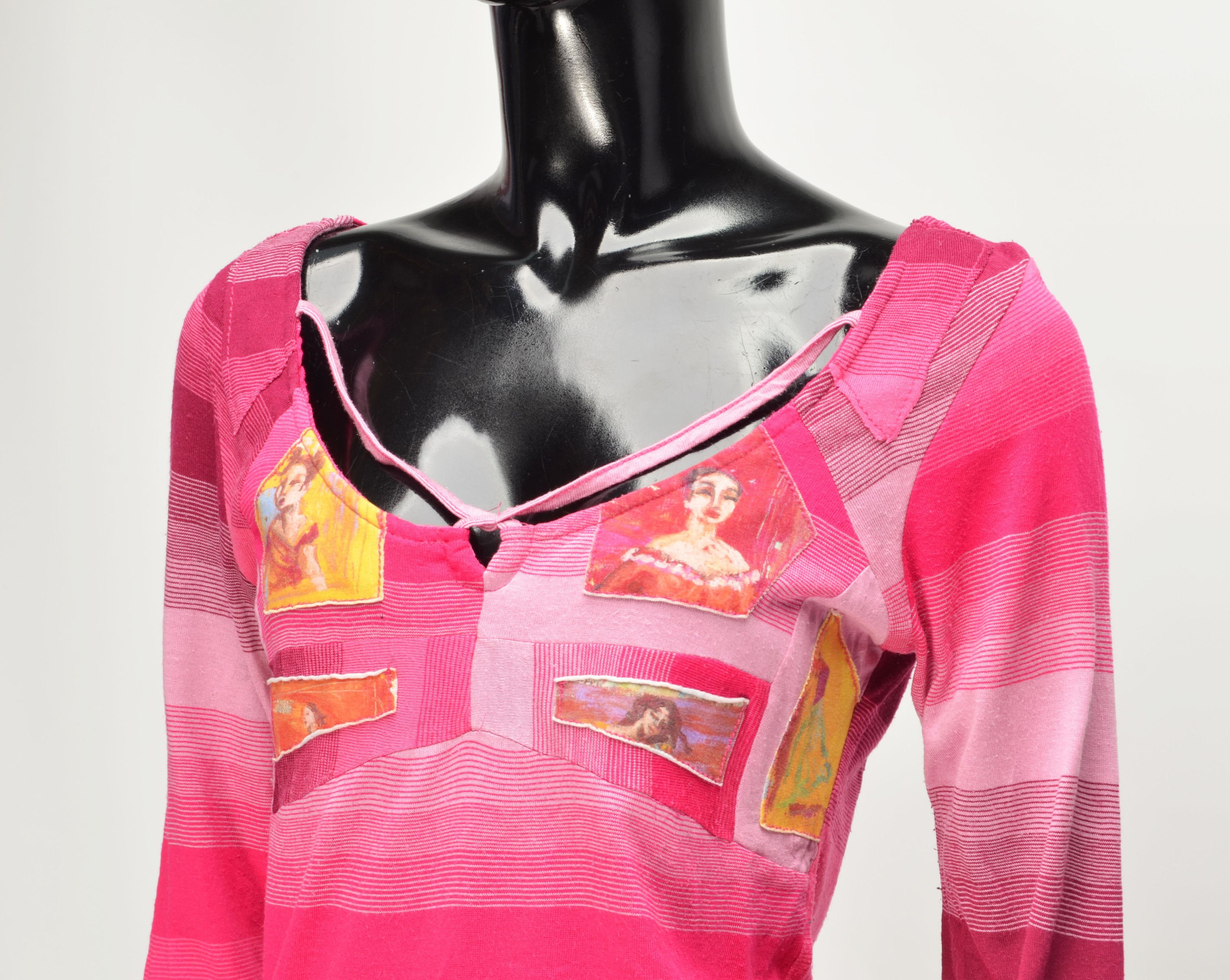 Designer Aventures des Toiles Y2K Kidcore Cute Top Size XS / US 0-2 / IT 36-38 - 2 Thumbnail