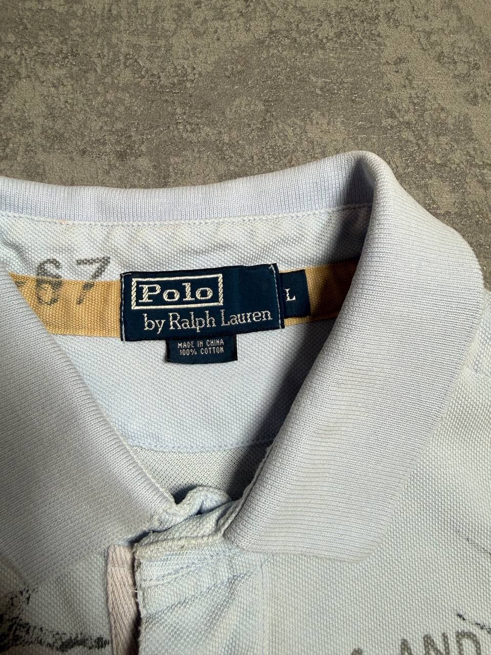 Polo Ralph Lauren Polo Ralph Lauren Vintage Polo Sirt Size US L / EU 52-54 / 3 - 6 Thumbnail