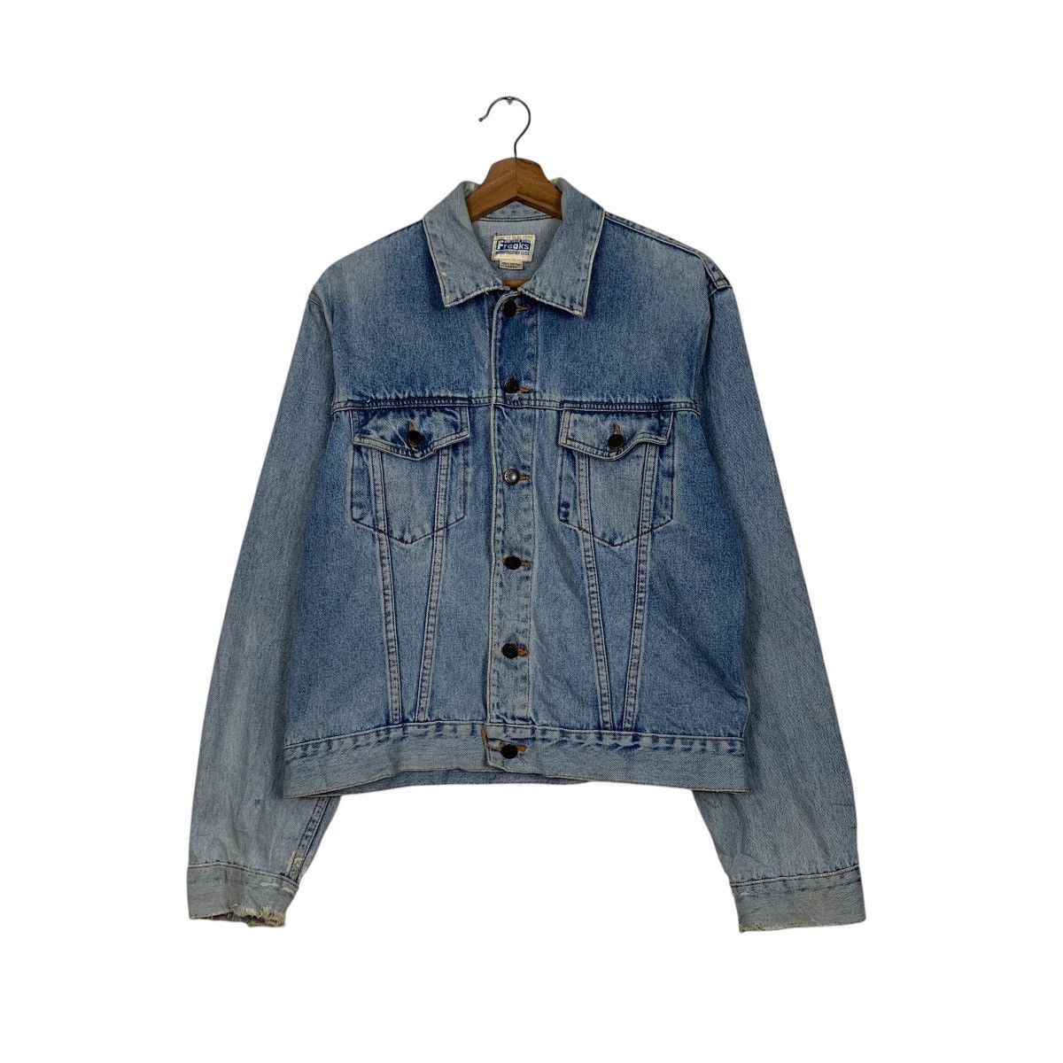 Japanese Brand Japanese Brand Freaks Denim Jacket Size US S / EU 44-46 / 1 - 1 Thumbnail