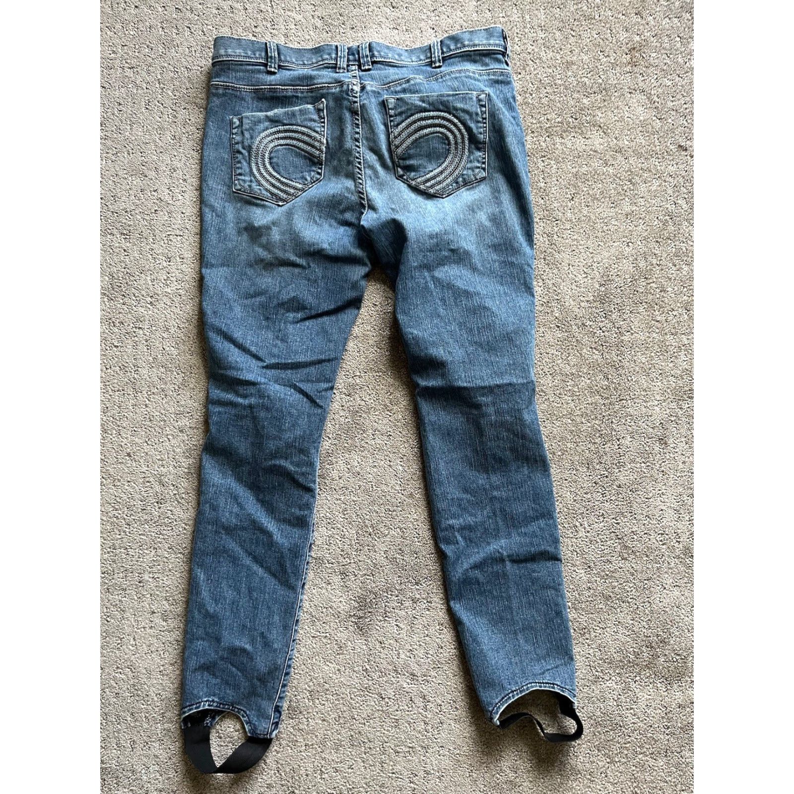 Bebe VINTAGE 2B bebe Jeans Skinny Distressed Denim 31 Adult Regular Blue Size 31 Womens Size 24" / US 00 / IT 34 - 3 Thumbnail