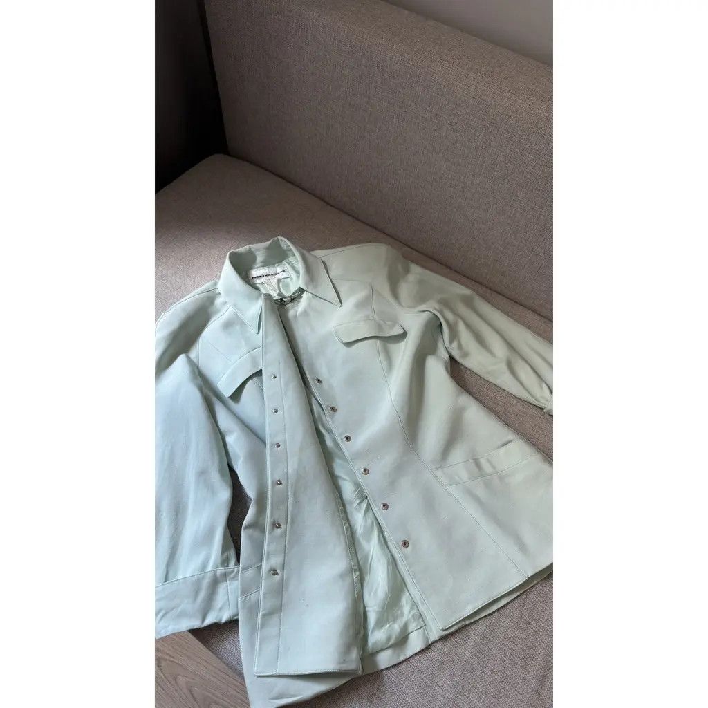 Thierry Mugler Thierry Mugler Structured Silk Jacket Size FR 40 Size M / US 6-8 / IT 42-44 - 5 Thumbnail