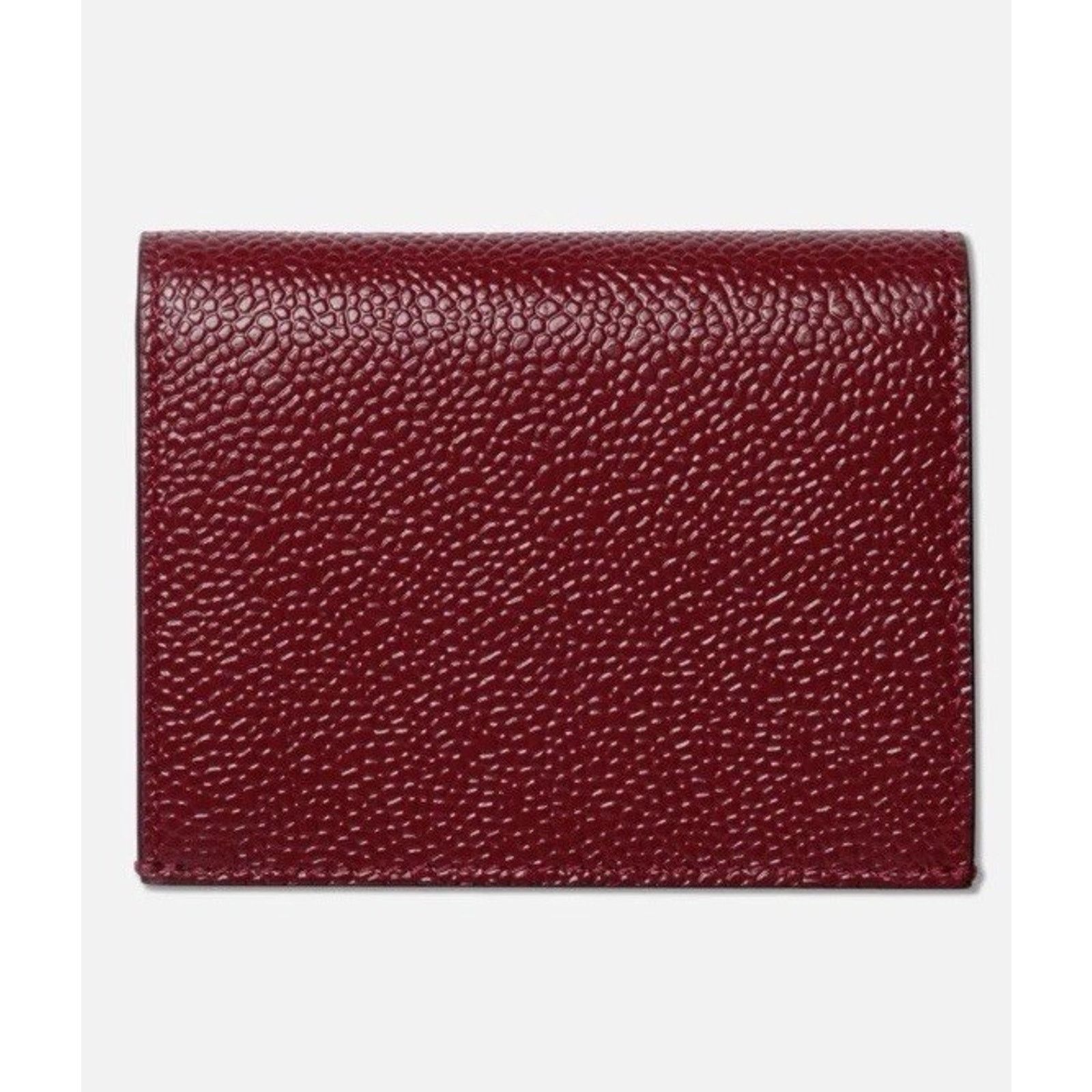 Thom Browne NWT $400 Thom Browne Leather Double Card Holder Wallet. Size ONE SIZE - 7 Thumbnail