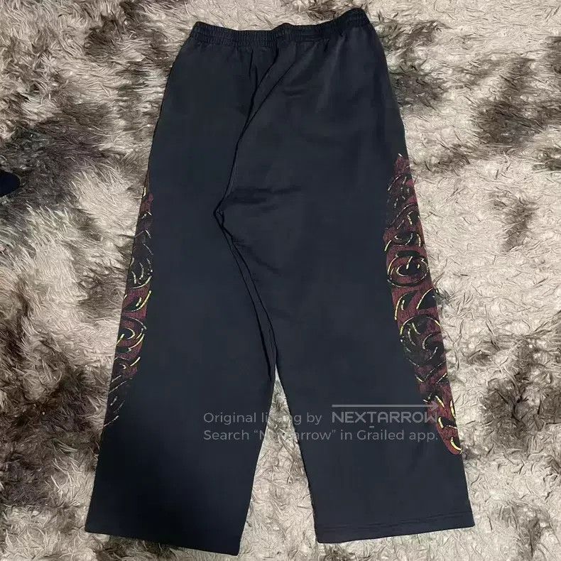 Balenciaga Balenciaga size M Disaster Pattern Flame Printed Elastic W Size US 28 / EU 44 - 1 Thumbnail