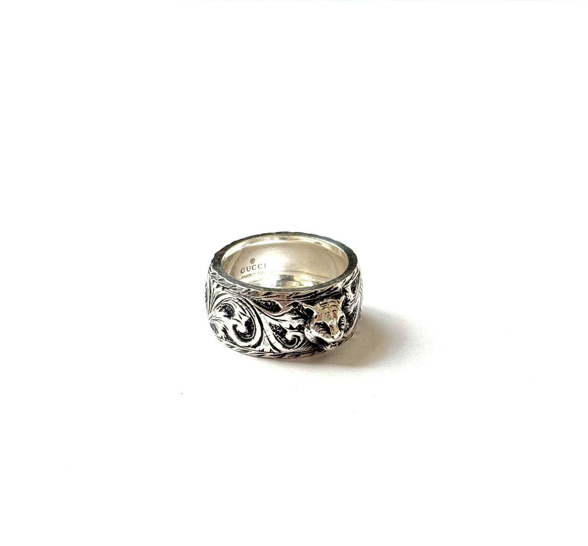 Gucci Gucci .925 Silver Wolf Ring Size ONE SIZE - 3 Thumbnail