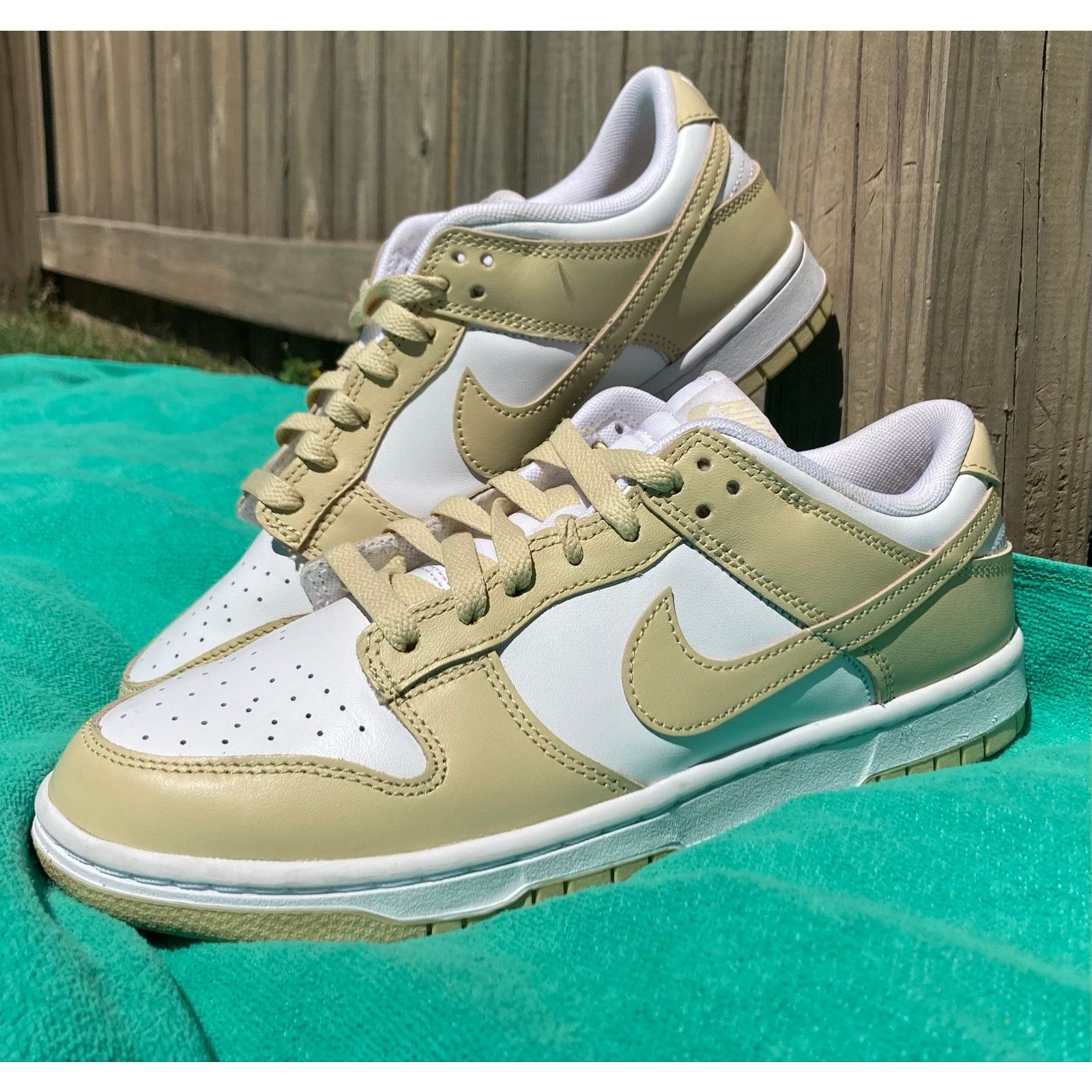 Nike Nike Low Dunk "Team Gold" DV0833-100 Sneakers Like New Size US 8 / EU 41 - 1 Thumbnail
