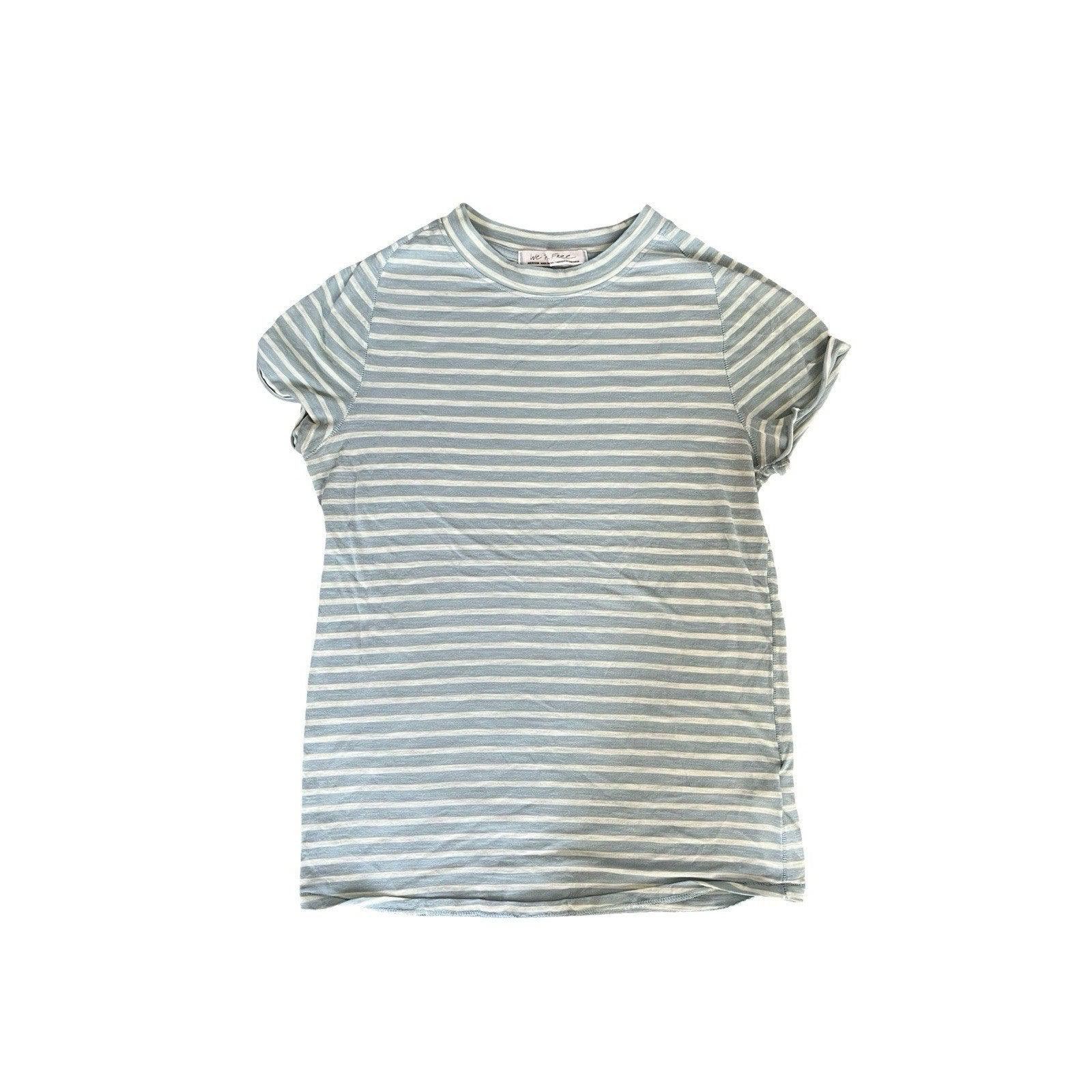 Other We The Free Striped Short Sleeve T-Shirt Size M / US 6-8 / IT 42-44 - 2 Thumbnail