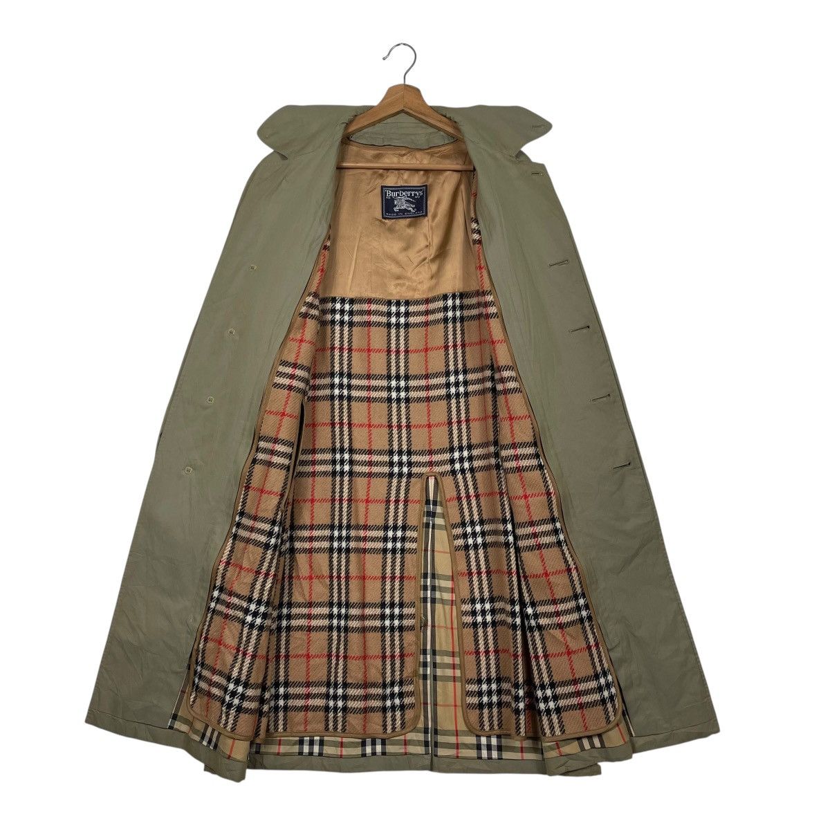 Burberry Vintage Burberrys Shearford Nova Check Trench Coat Size US M / EU 48-50 / 2 - 12 Thumbnail