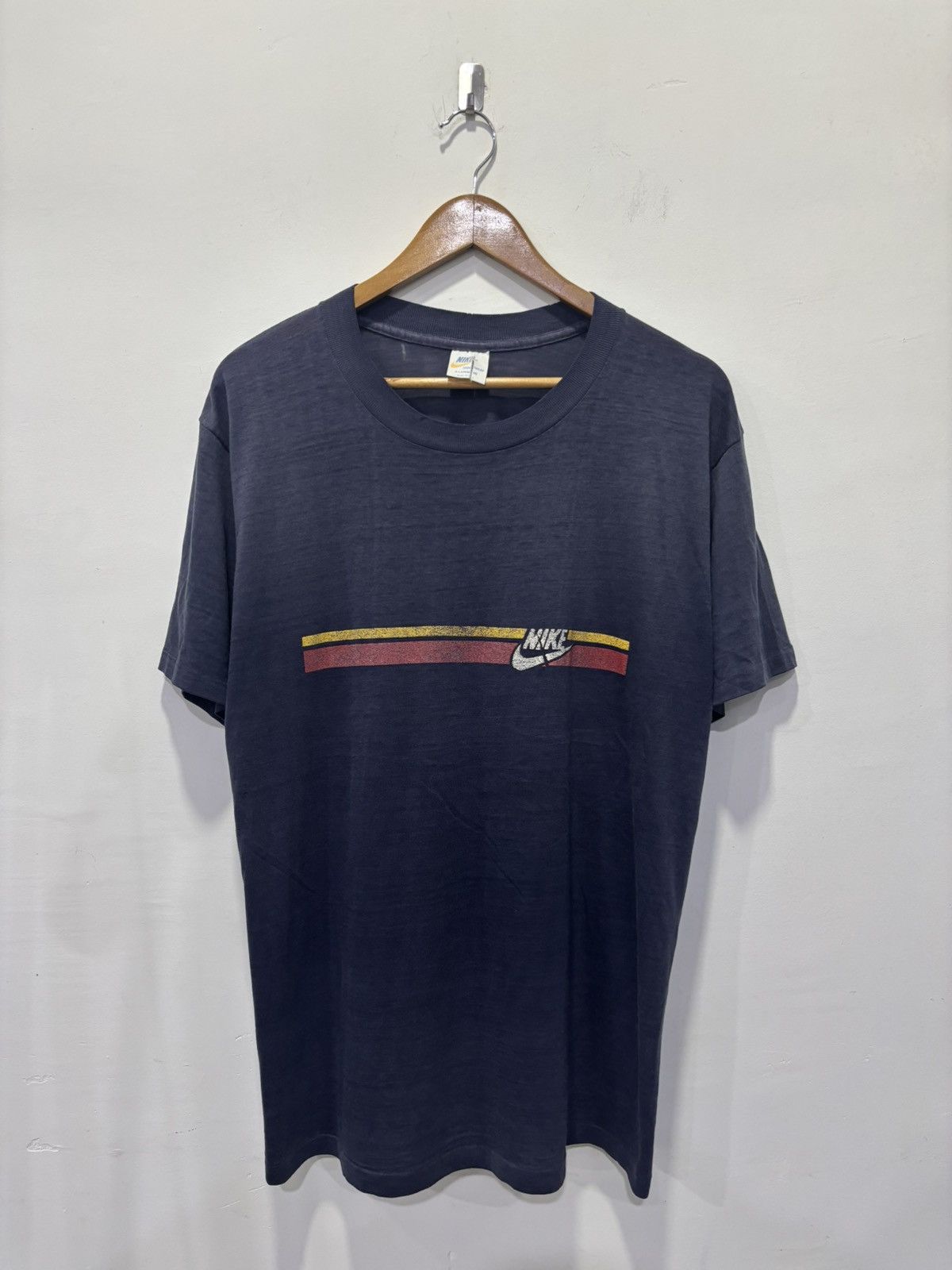 Nike Vintage 70’s Nike Tshirt Size US XL / EU 56 / 4 - 1 Thumbnail