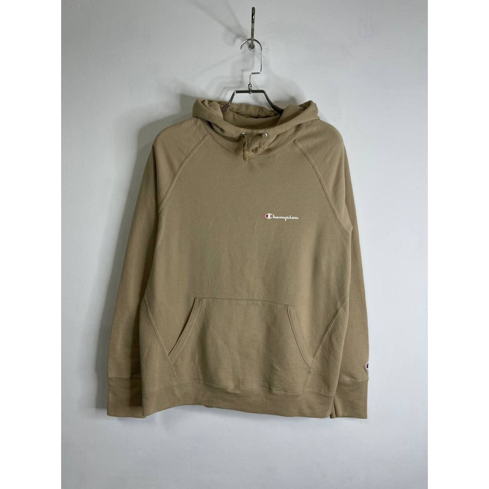 Champion Vintage Champion Brown Hoodie XL Small Stains USA Size US XL / EU 56 / 4 - 1 Thumbnail