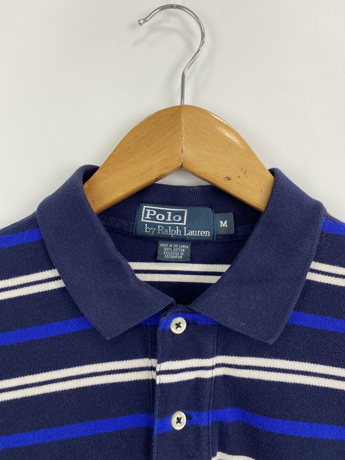 Polo Ralph Lauren 🇺🇸 Vintage 90s Polo Ralph Lauren Polo T-Shirt Rare Chief Keef Size US M / EU 48-50 / 2 - 5 Thumbnail