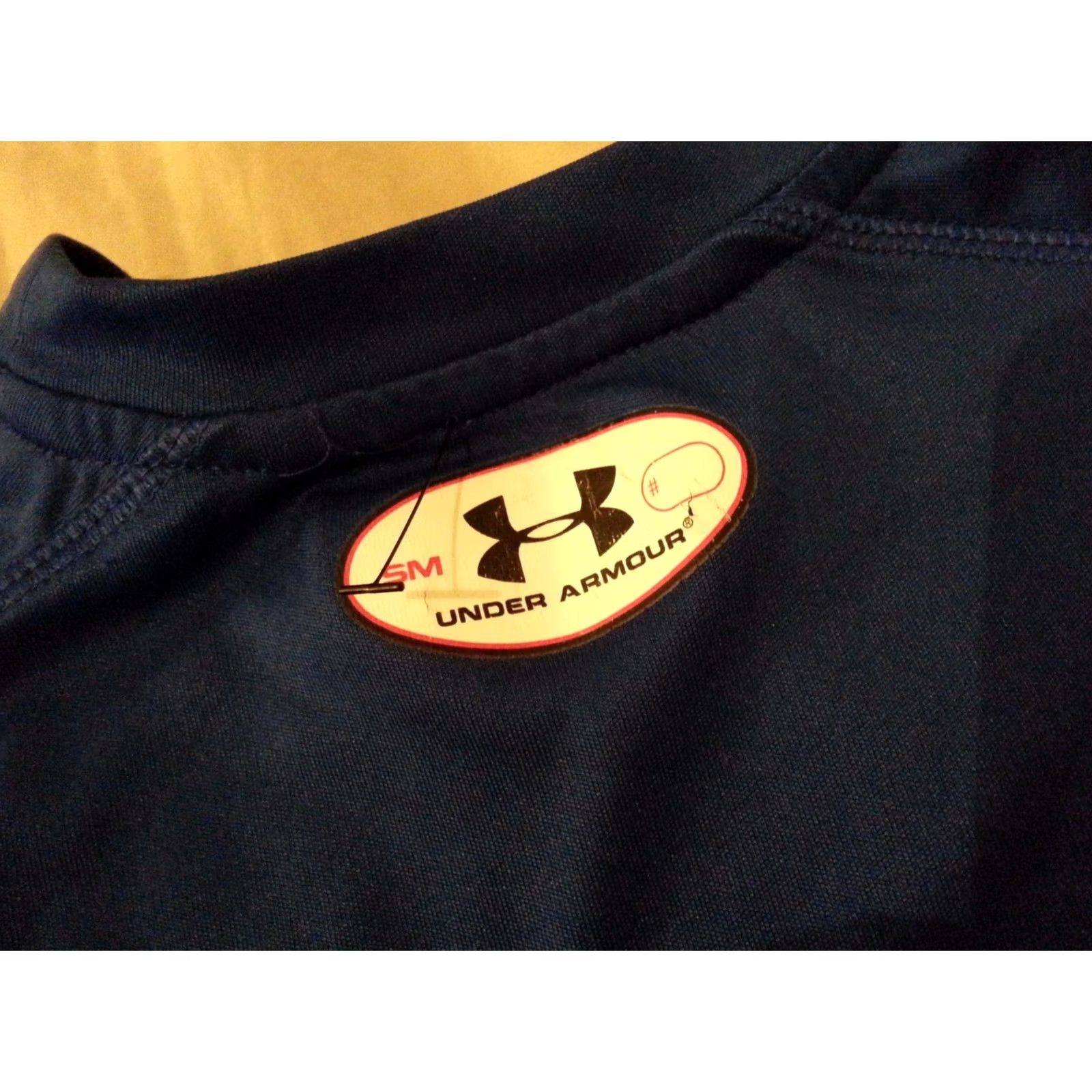 Under Armour Under Armour Shirt S Small Blue Athletic Mens Size US S / EU 44-46 / 1 - 5 Thumbnail