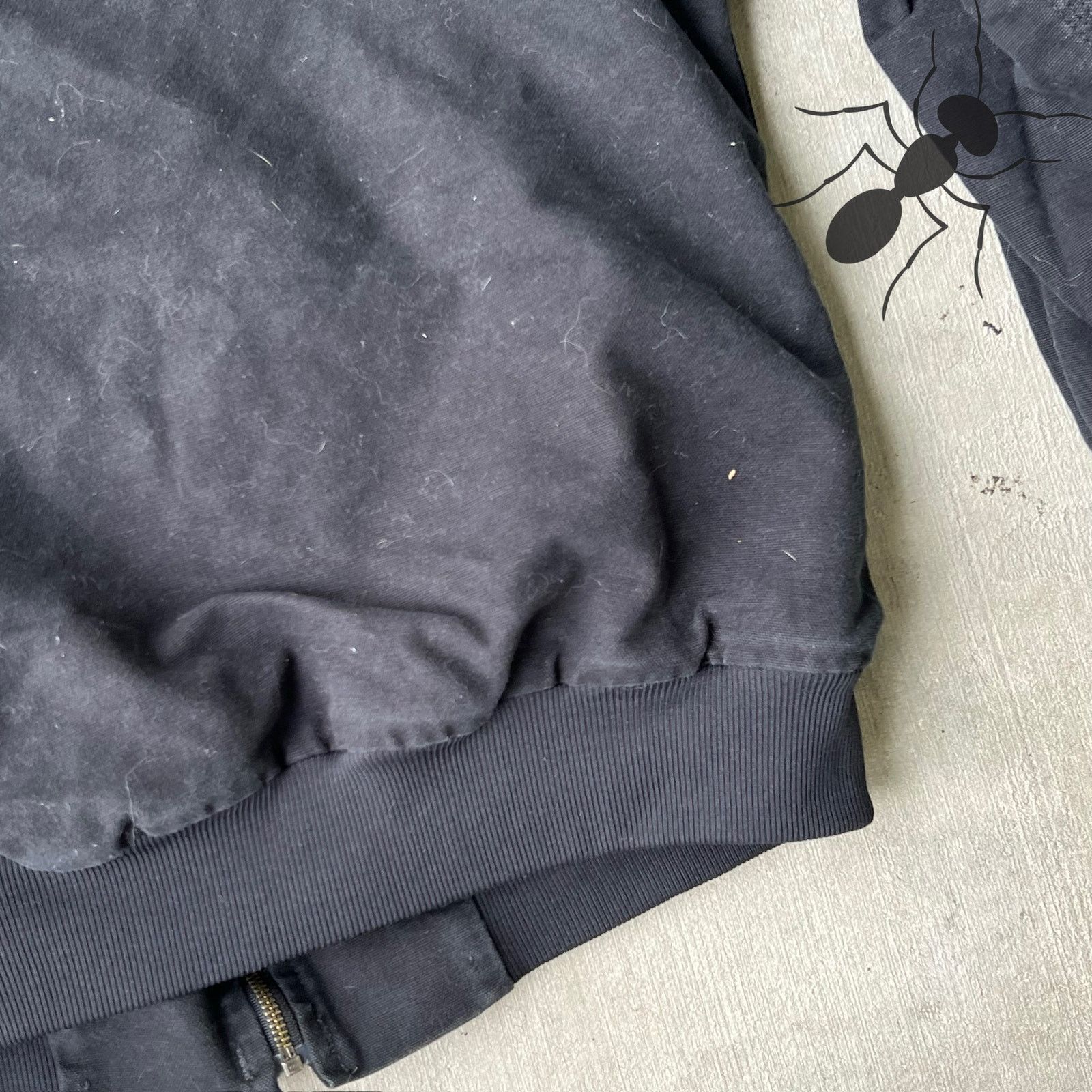 Carhartt × Vintage Carhartt WOMENS black hooded work wear jacket Size US L / EU 52-54 / 3 - 13 Thumbnail